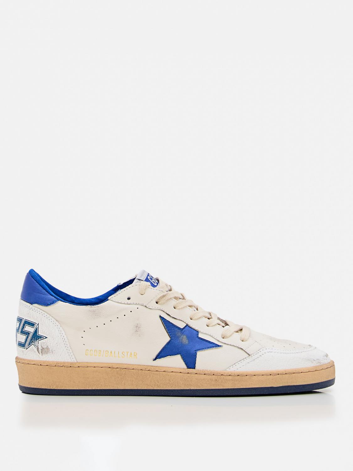 Shop Golden Goose Sneakers Men Color White