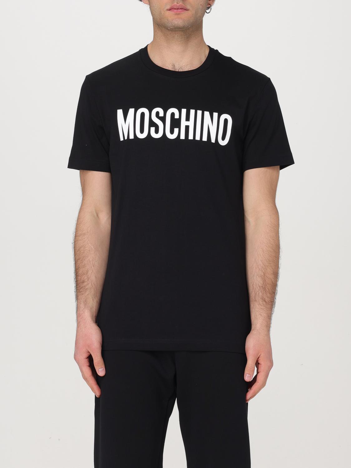 Moschino Couture Mannelijk Wit T-Shirt Men Color Medium