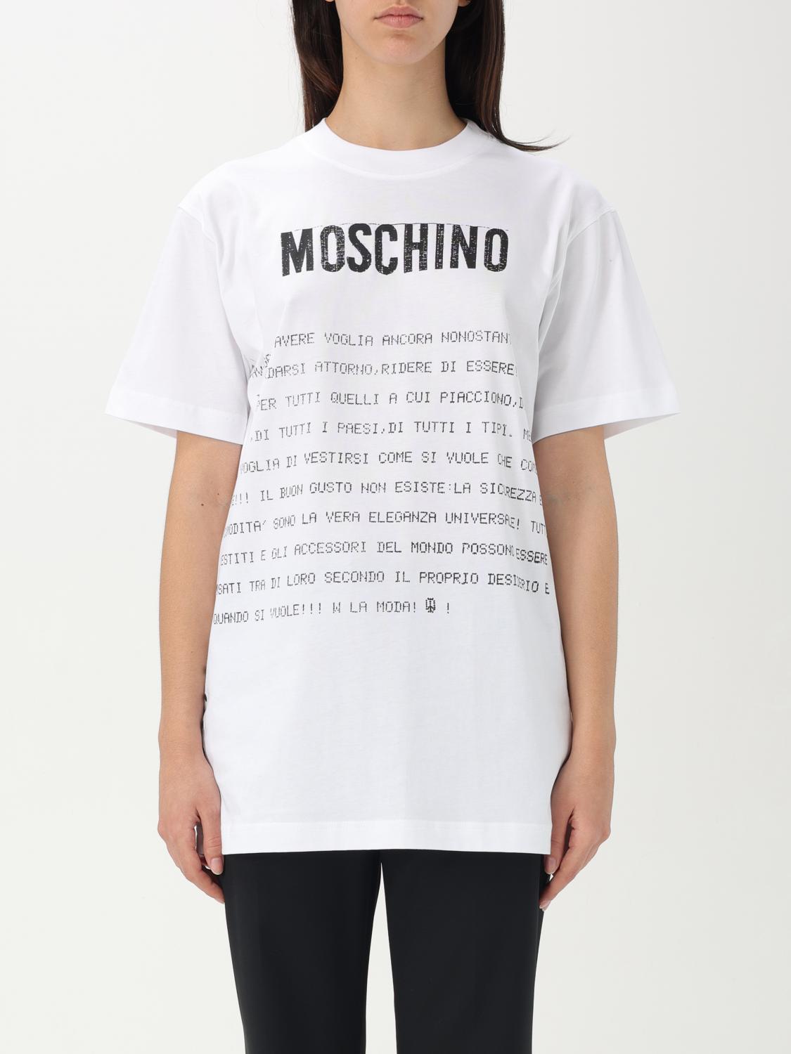 MOSCHINO COUTURE T-Shirt Damen Farbe Weiß