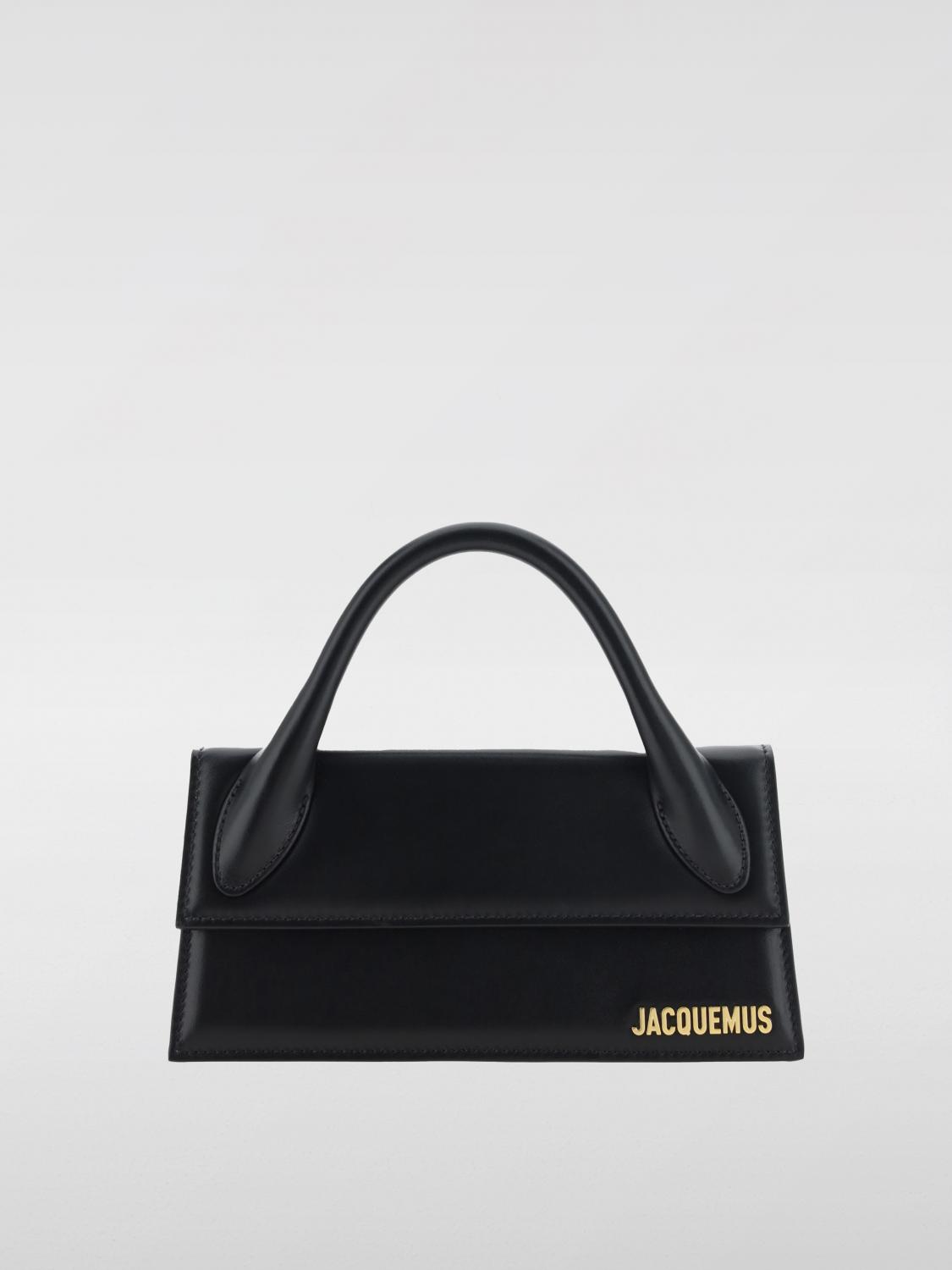 Jacquemus Shoulder Bags With Detachable Strap And Top Handle In Black