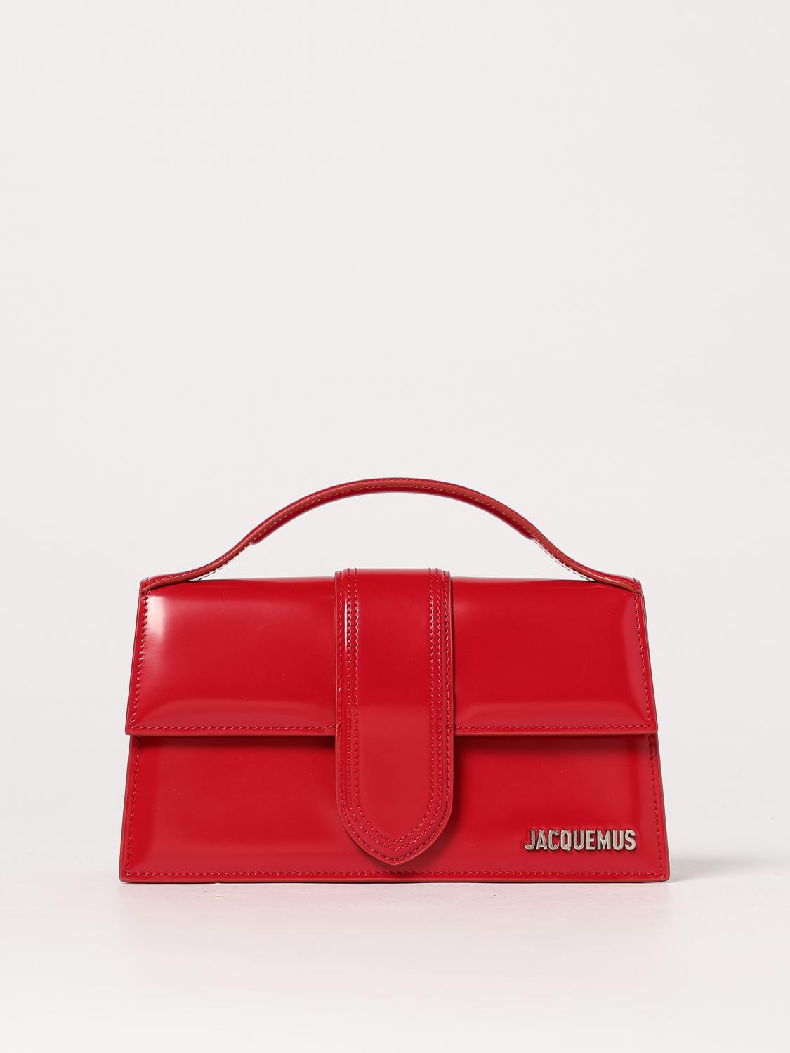 Jacquemus Le Bambino Red Handbag With Removable Shoulder Strap In Leather Woman In Red