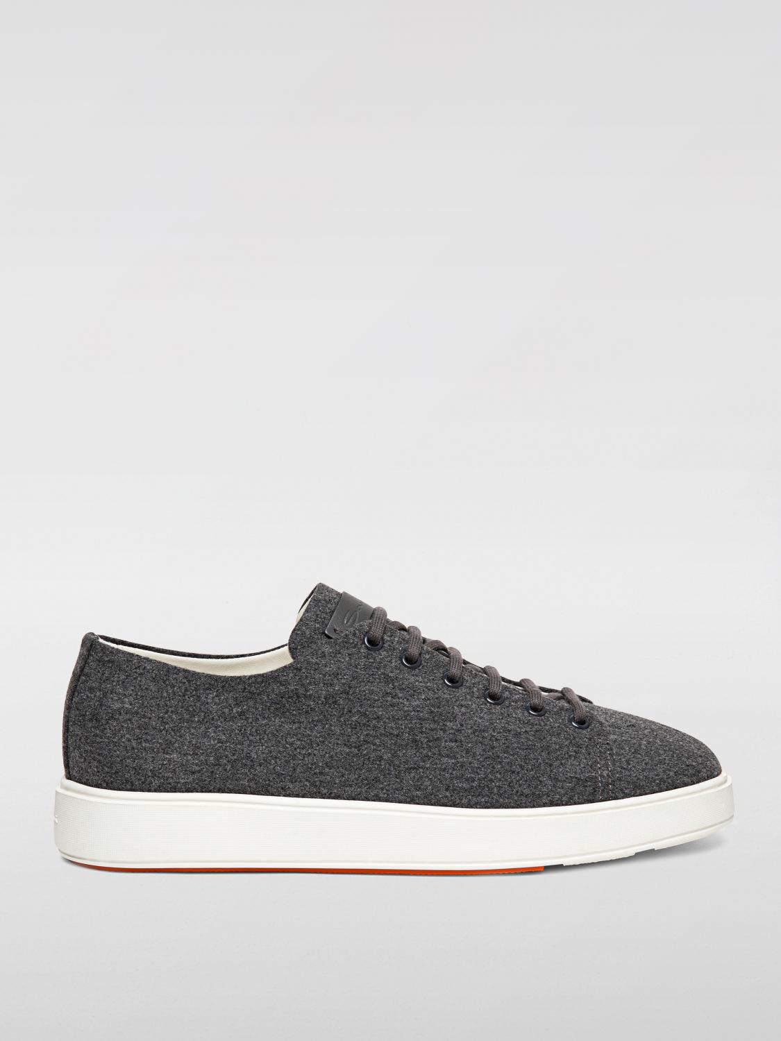 Santoni Sneakers Men Color Grey In Grey