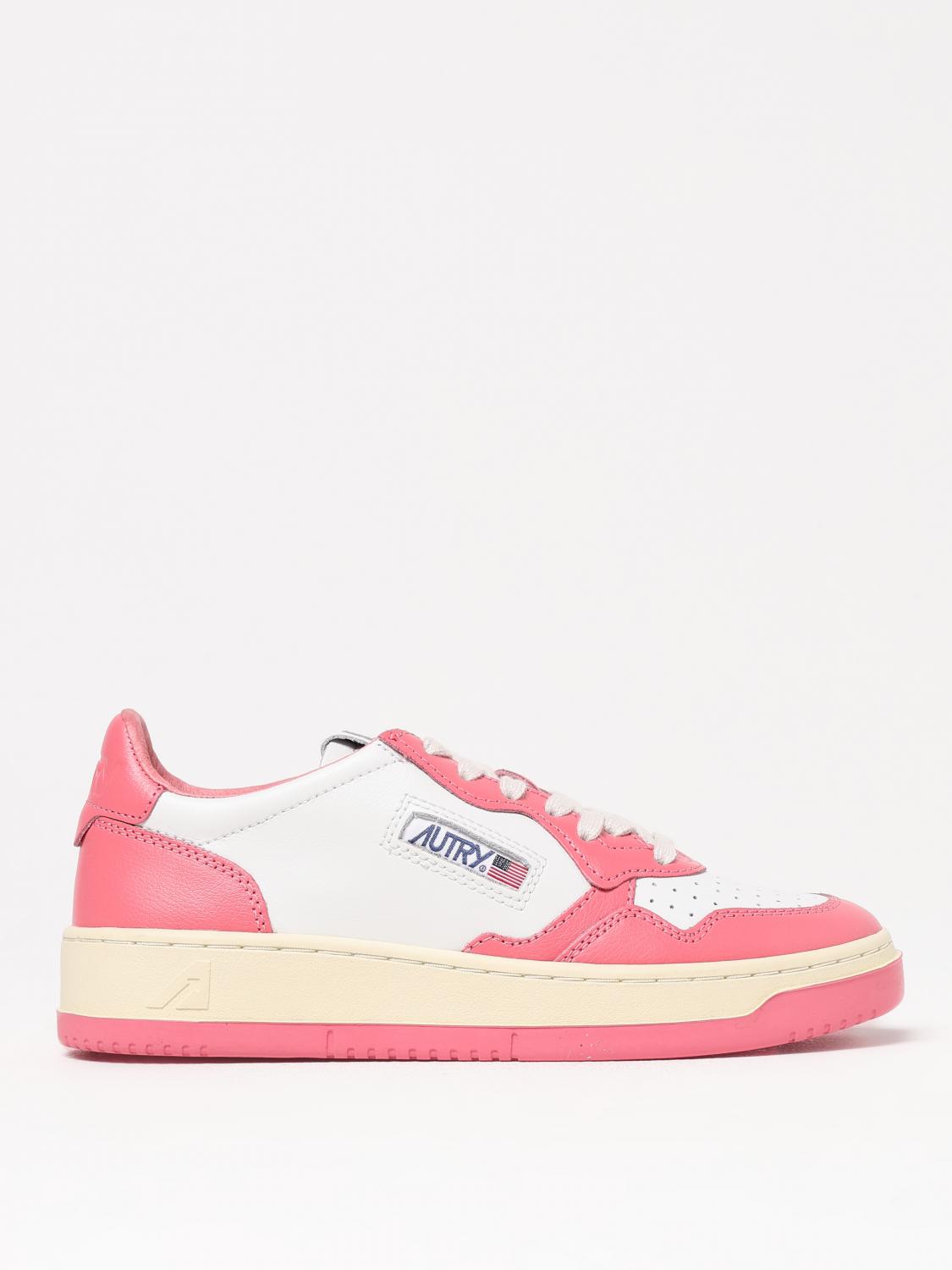 Autry Medialist Low Leather Sneakers In White