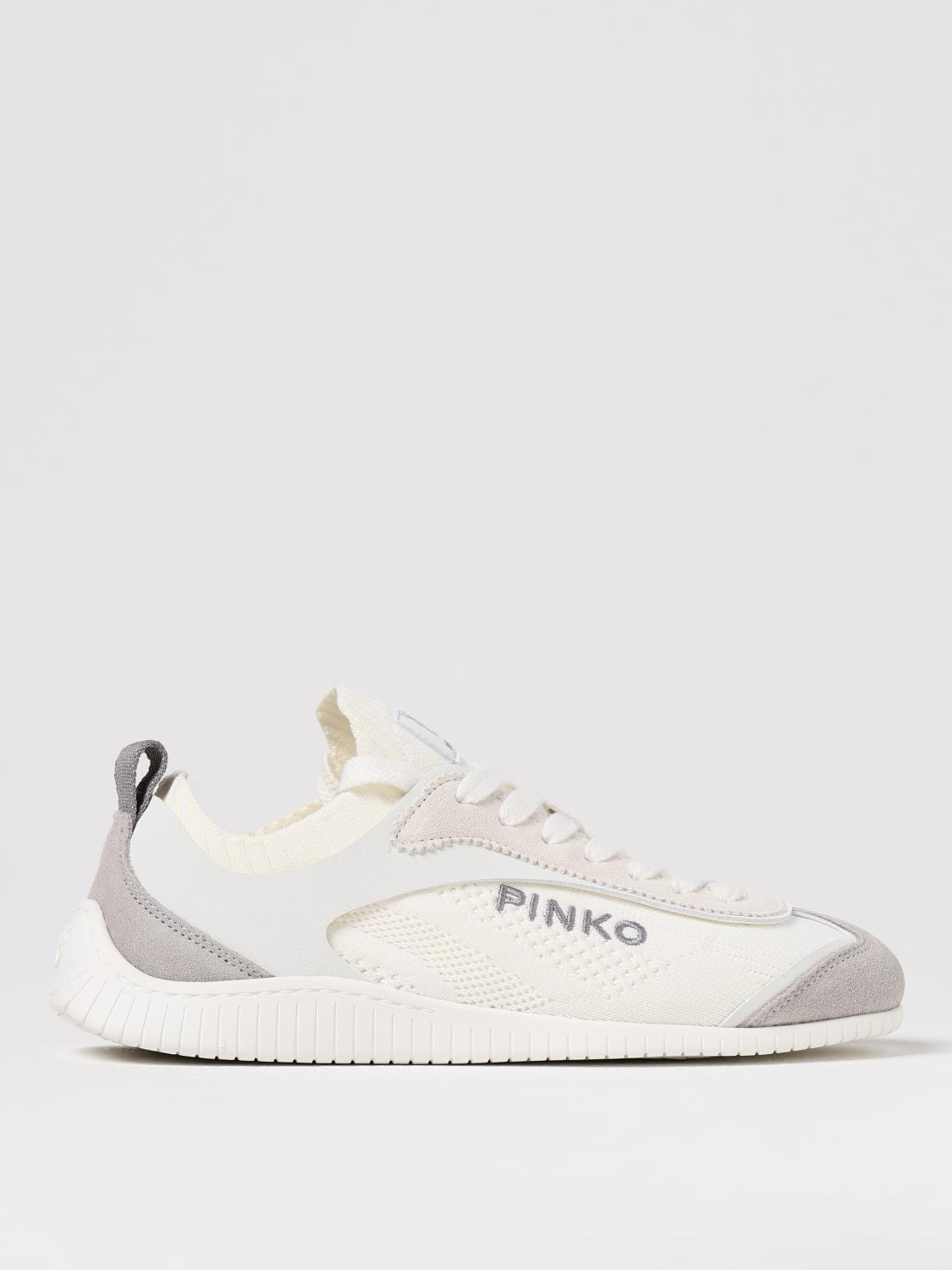 Shop Pinko Sneakers Woman Color White