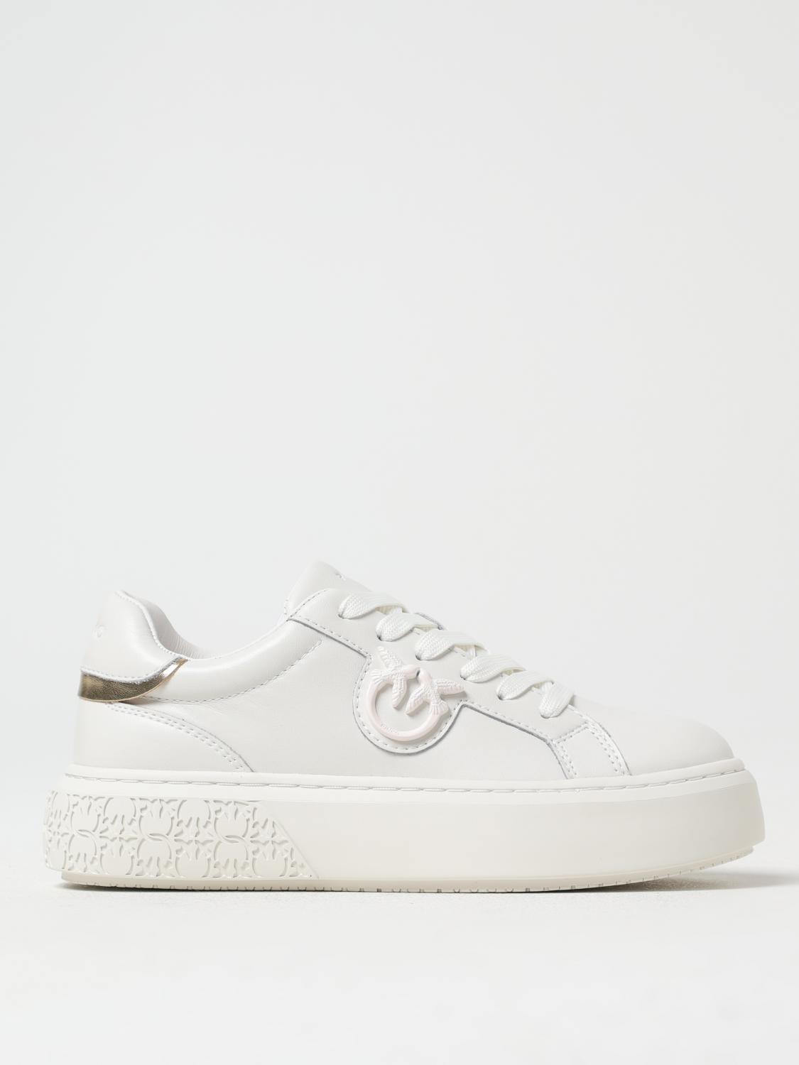 Shop Pinko Sneakers Woman Color White