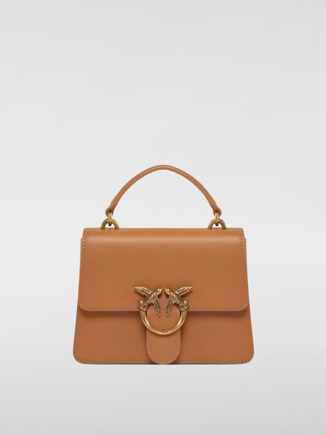 Mini Bag PINKO Woman color Camel