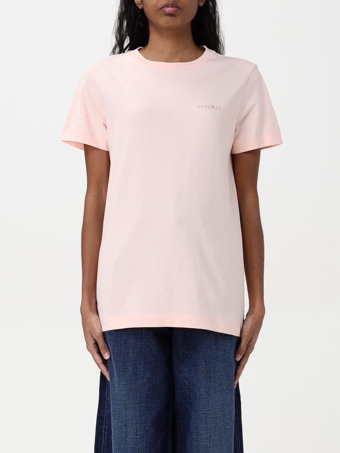 Shop Pinko T-shirt Woman Color Pink