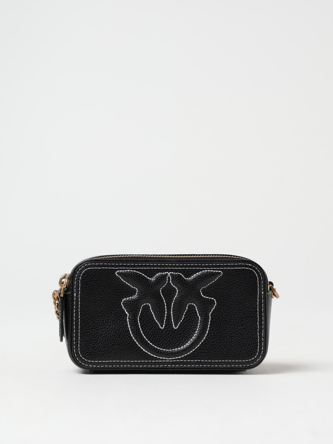 Shop Pinko Mini Bag Woman Color Black