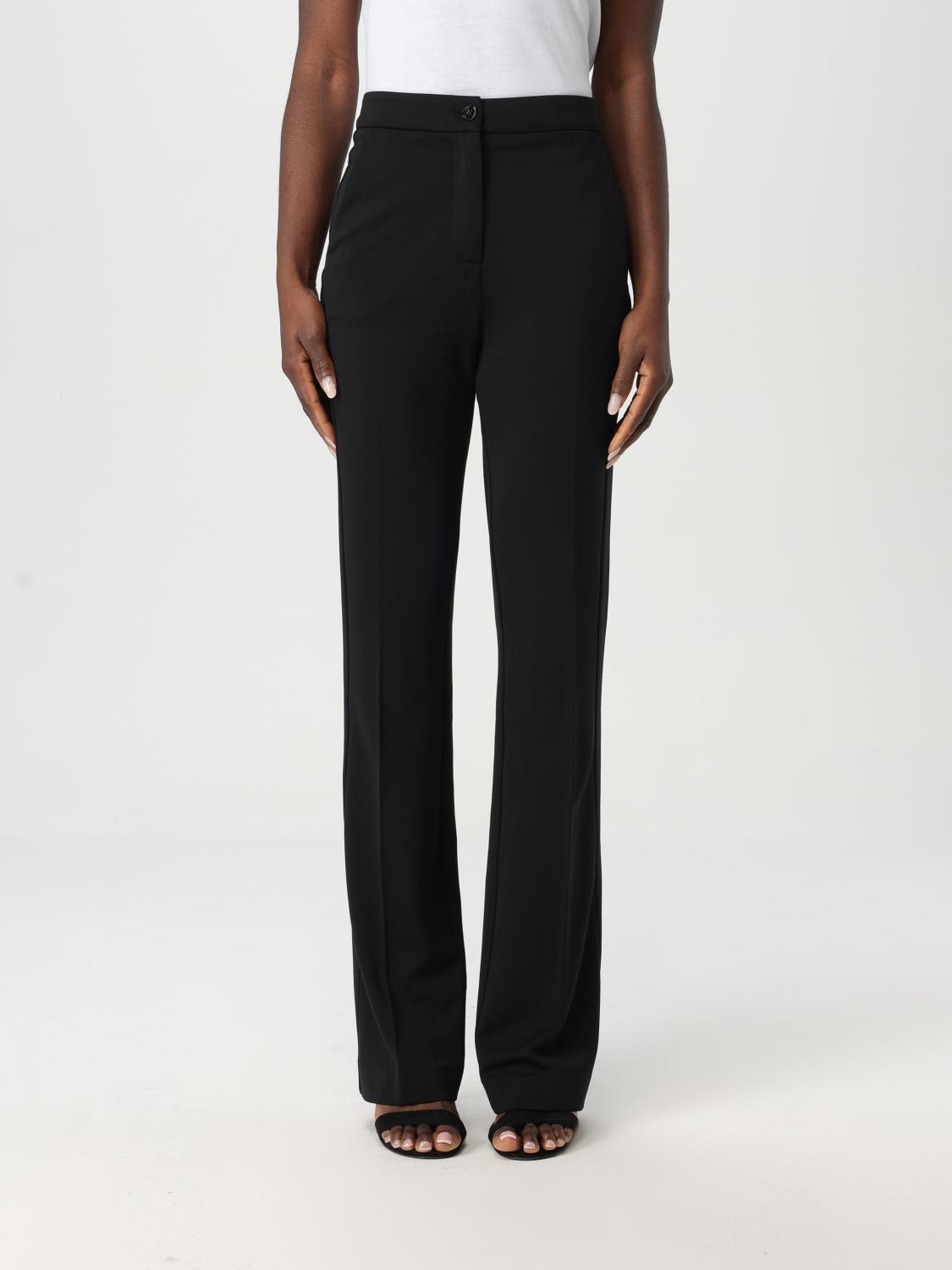 Pinko Pants Woman Color Black In Black