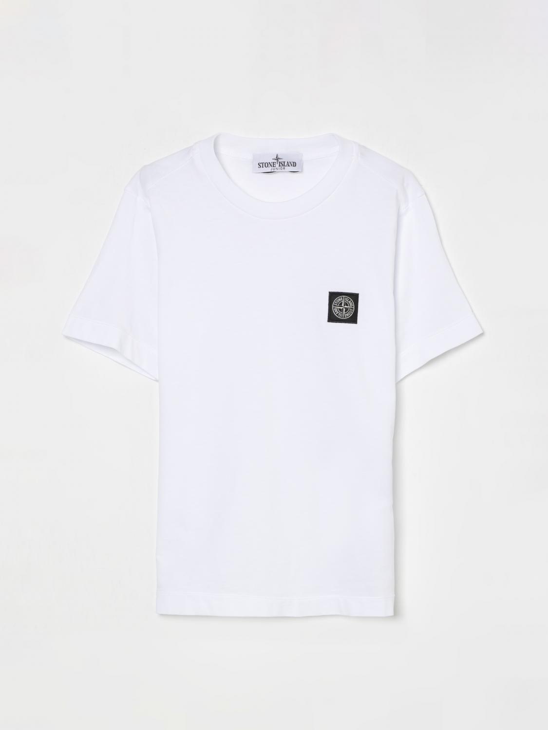 Stone Island T-shirt  Junior Kids Color White In White