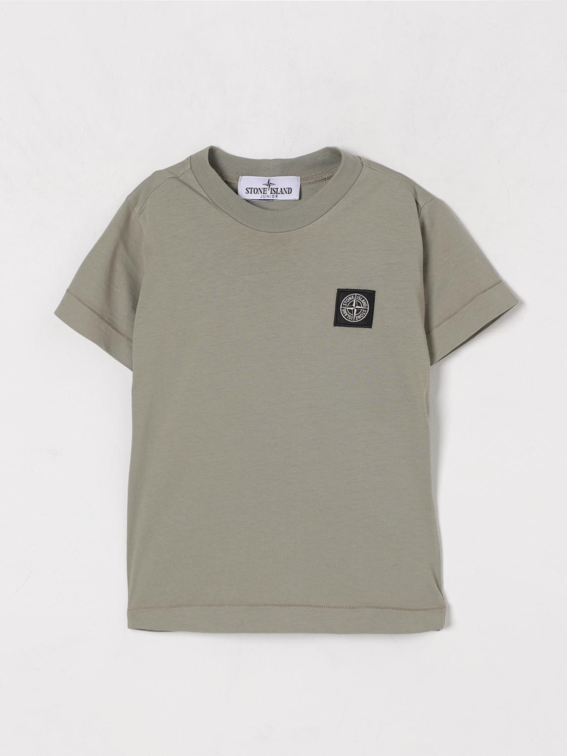 Stone Island T-shirt  Junior Kids Color Military In Military