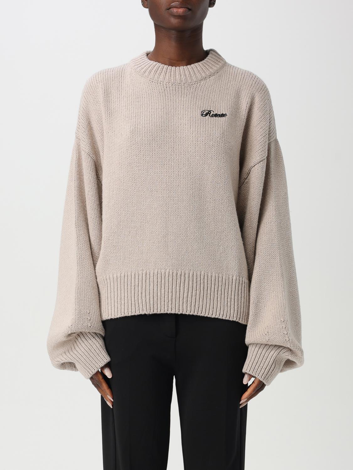 Rotate Birger Christensen Sweater Rotate Woman Color Beige In Beige