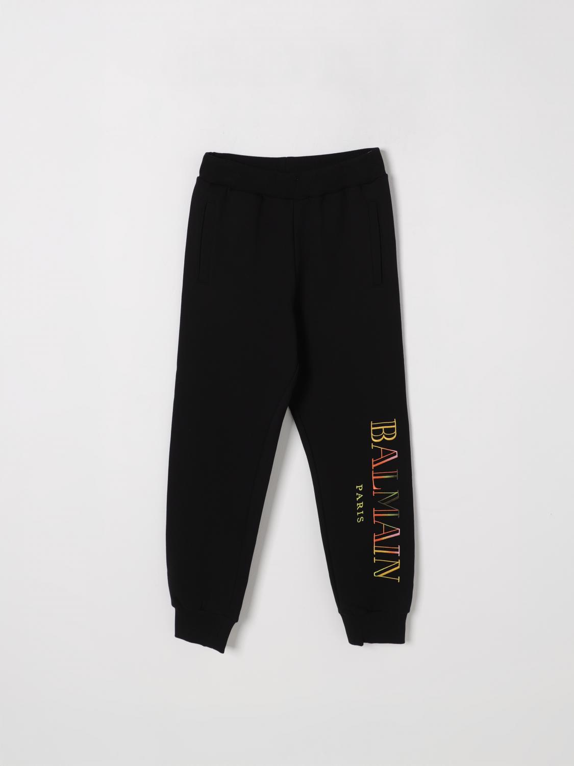 BALMAIN PANTS BALMAIN KIDS COLOR BLACK G49285002