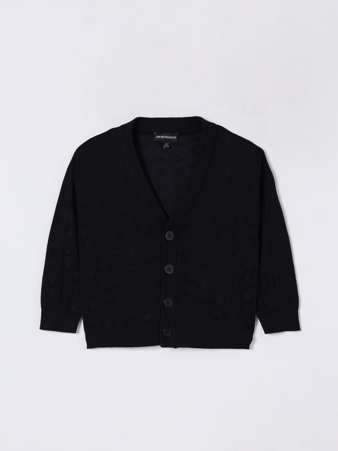 Emporio Armani Jungen Navy Sweater Kids Color