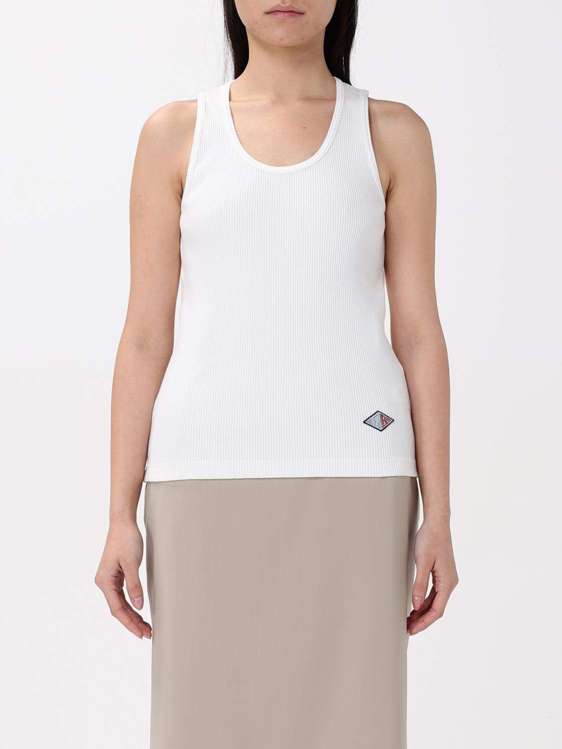 Shop Bottega Veneta T-shirt Woman Color White