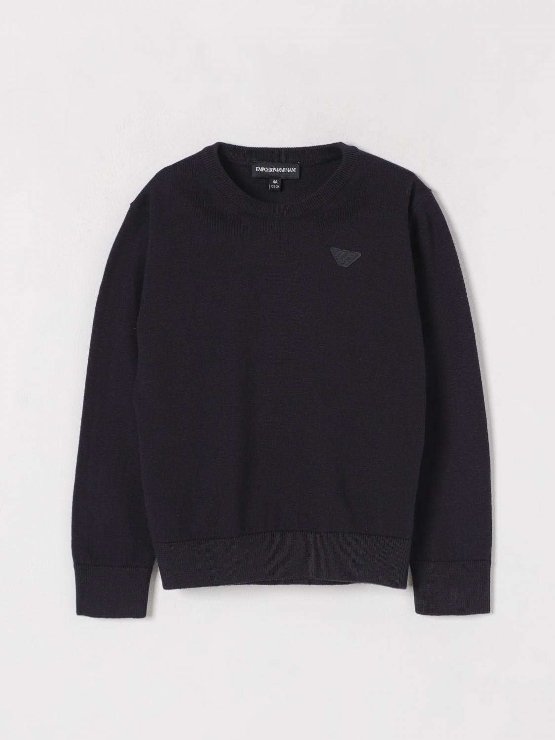 Emporio Armani Αγόρια Μπλε Sweater Kids Color