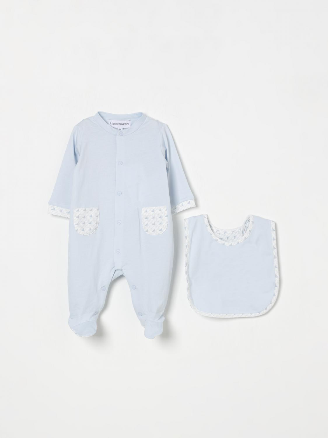 Emporio Armani Jumpsuit  Kids Color Gnawed Blue In Gnawed Blue