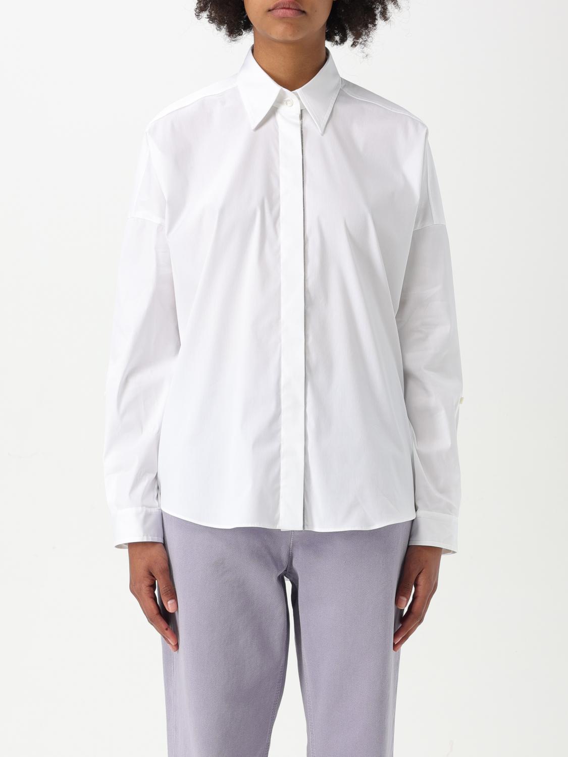 Brunello Cucinelli Shirt  Woman Color White In White