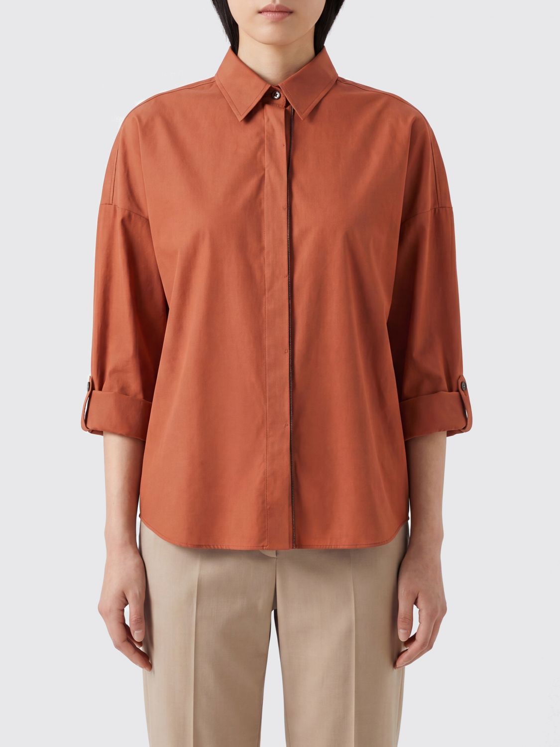 BRUNELLO CUCINELLI Shirt Woman color Red
