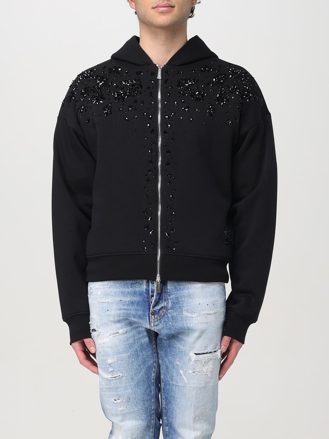 DSQUARED2 SWEATSHIRT DSQUARED2 MEN COLOR BLACK G49360002