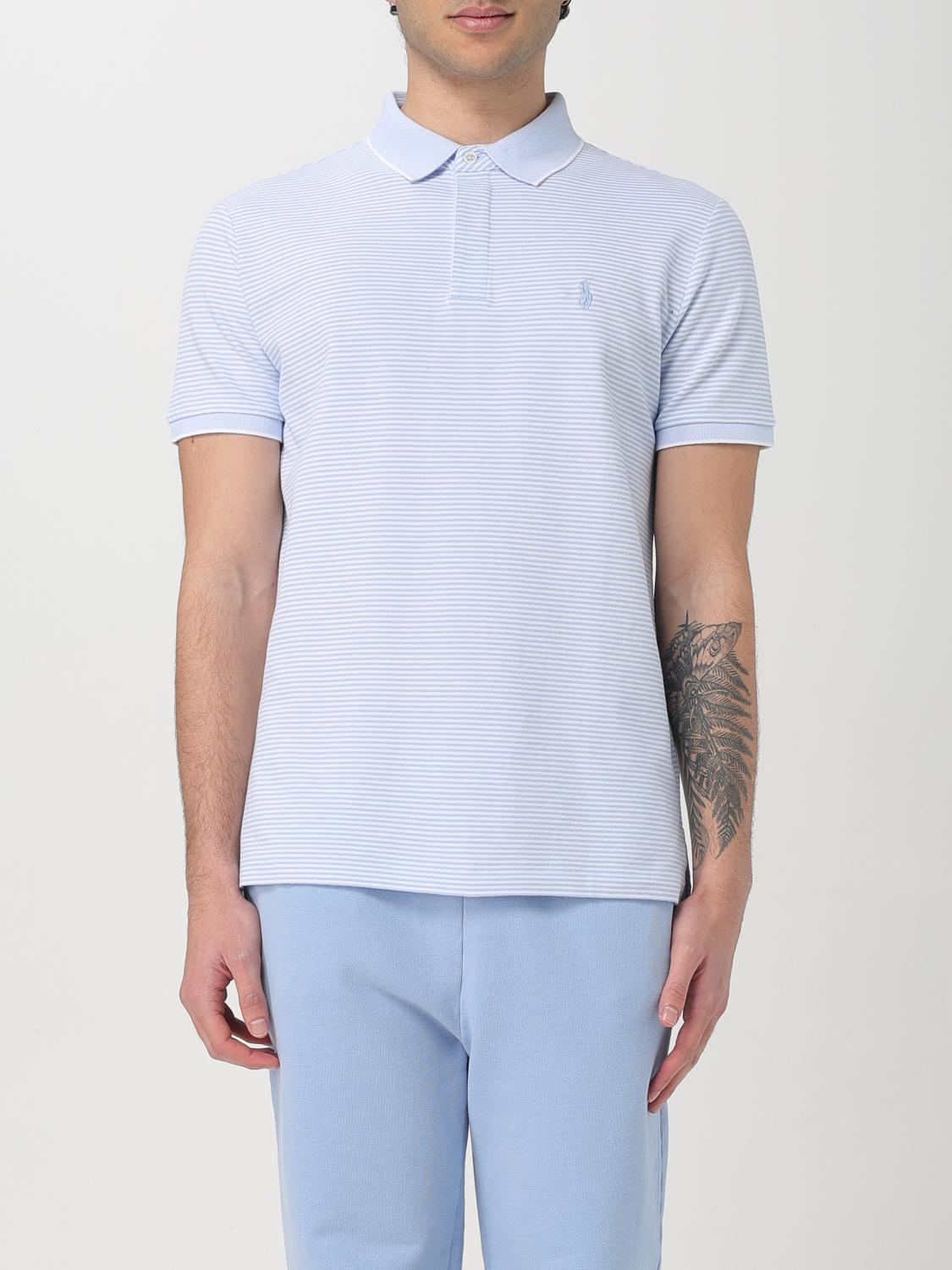 Polo Ralph Lauren Polo Shirt  Men Color Blue In Blue