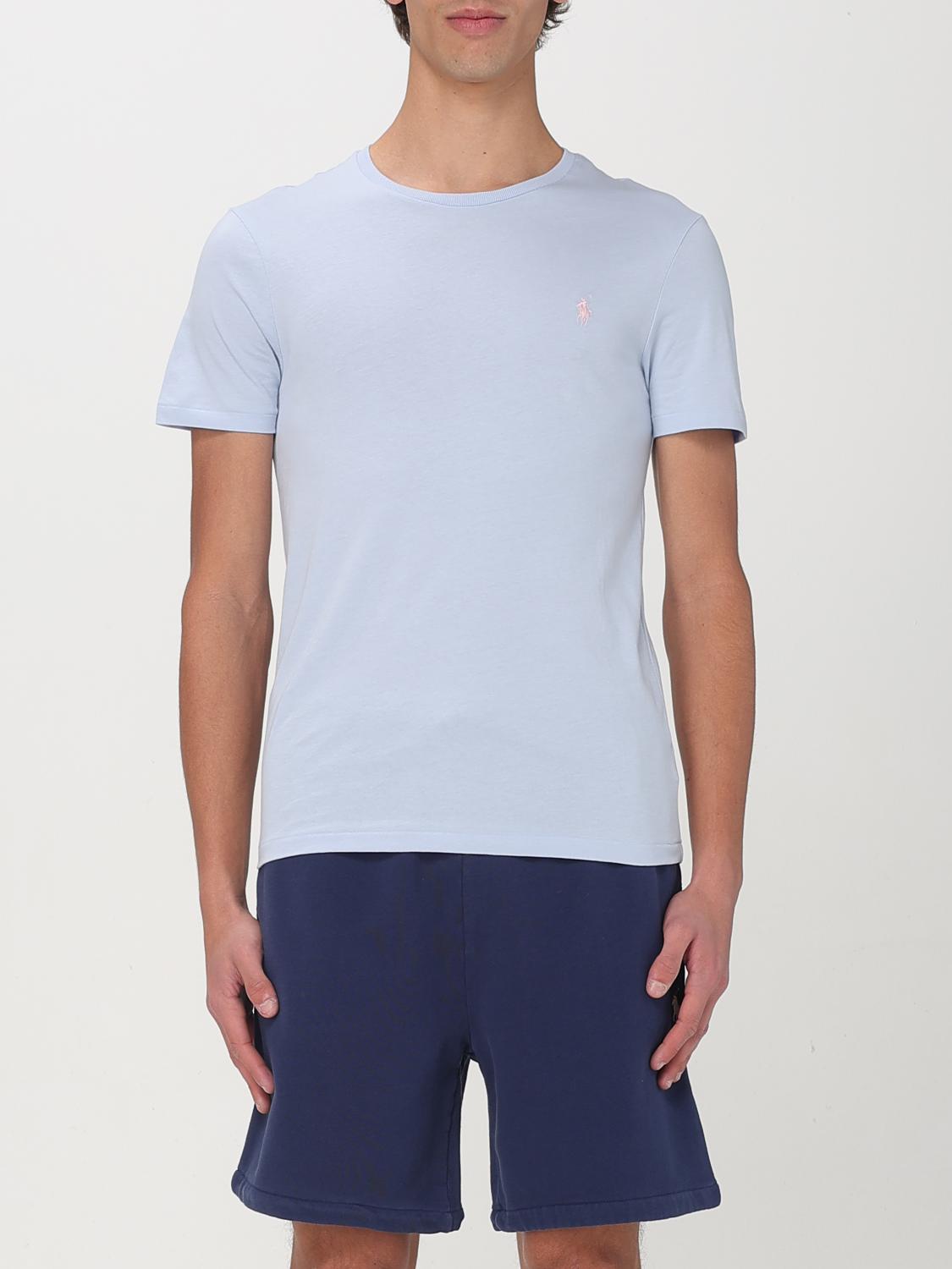 Polo Ralph Lauren T-shirt  Men Color Gnawed Blue In Gnawed Blue