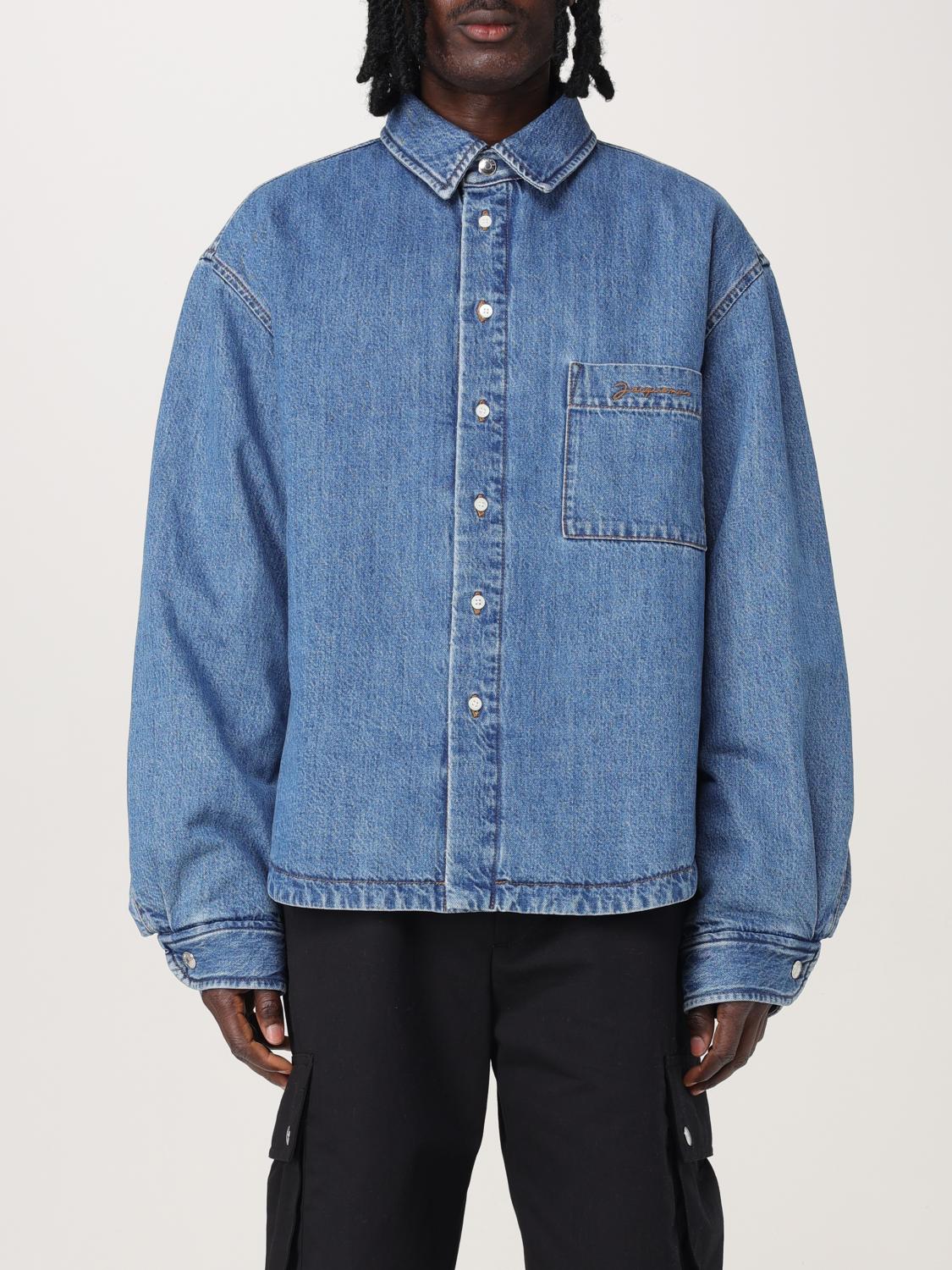 Jacquemus La Chemise Boulanger Shirt Jacket In Denim
