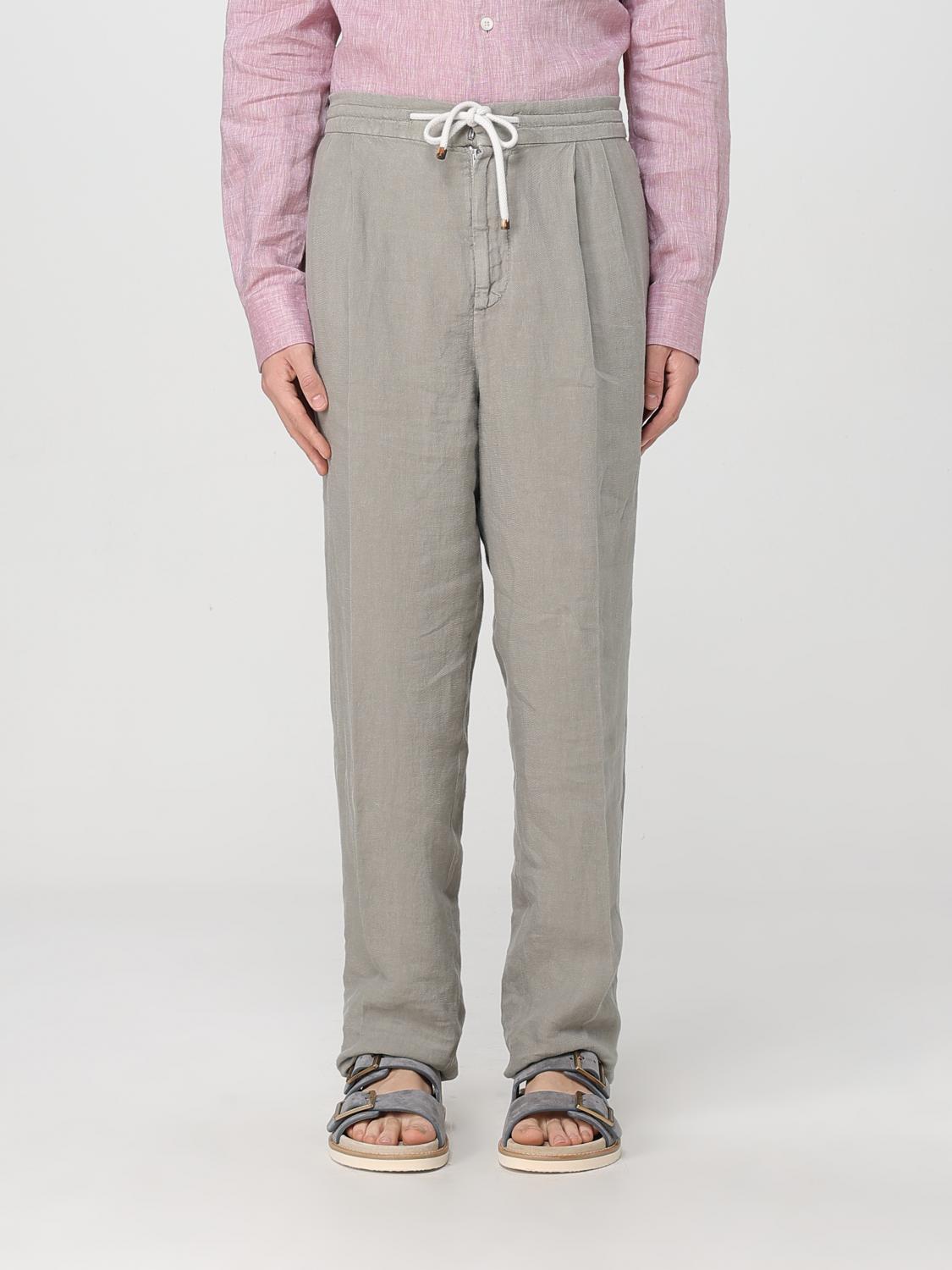 Brunello Cucinelli Hose Herren Farbe Grau In Grau