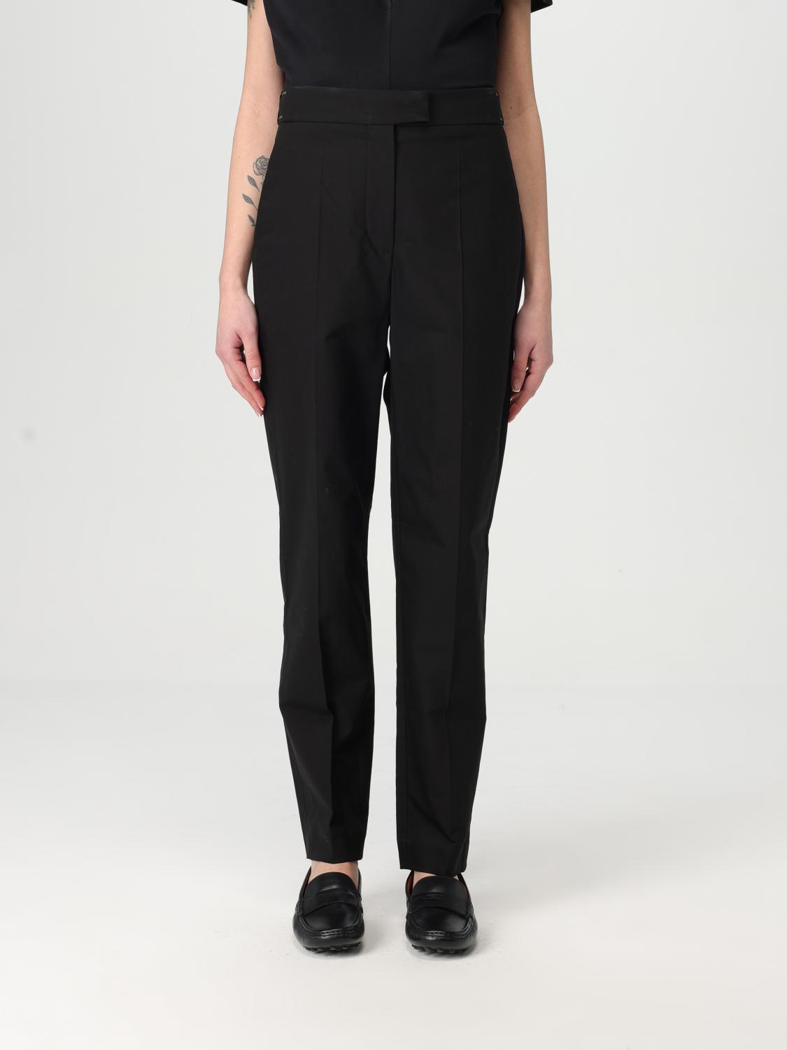 Brunello Cucinelli Pants Woman Color Black In Black