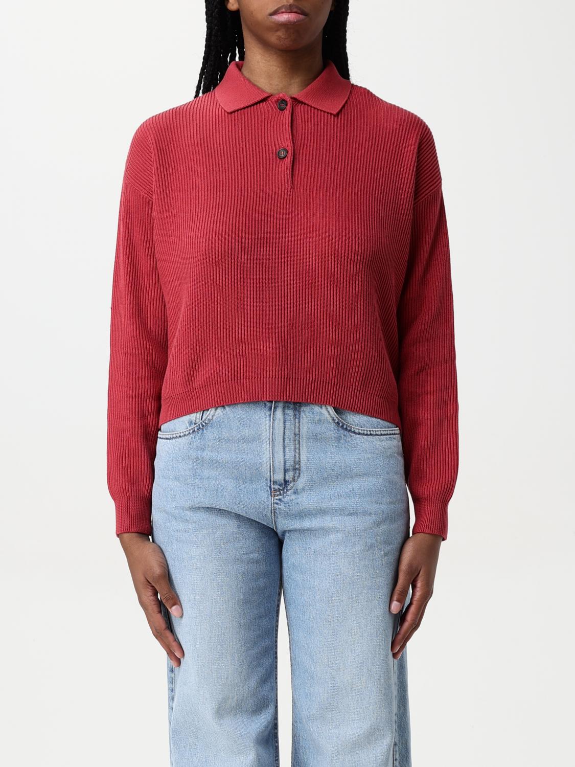 Brunello Cucinelli Sweaters In Red