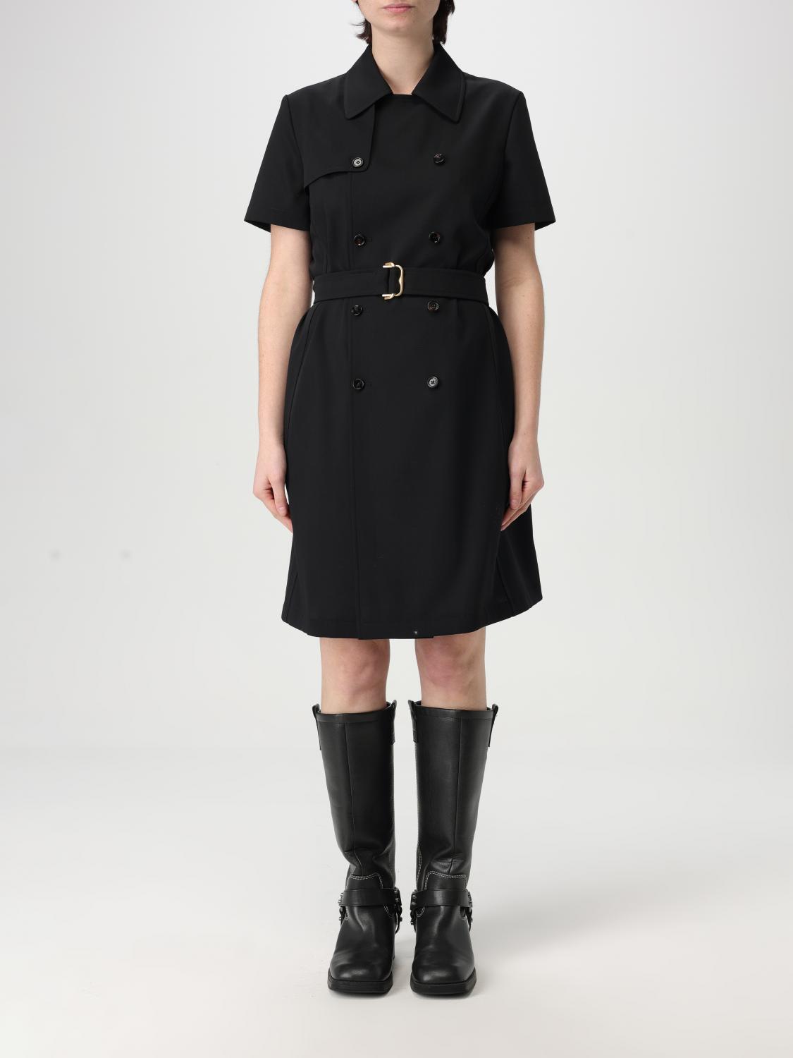 Burberry Dress  Woman Color Black In Black