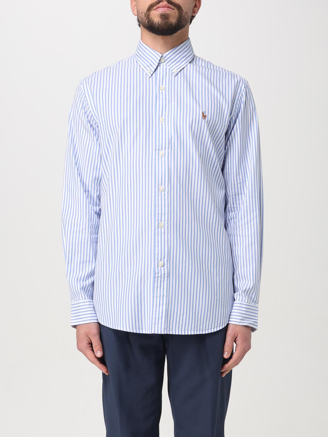 Polo Ralph Lauren Shirt Men Color Blue In Blue