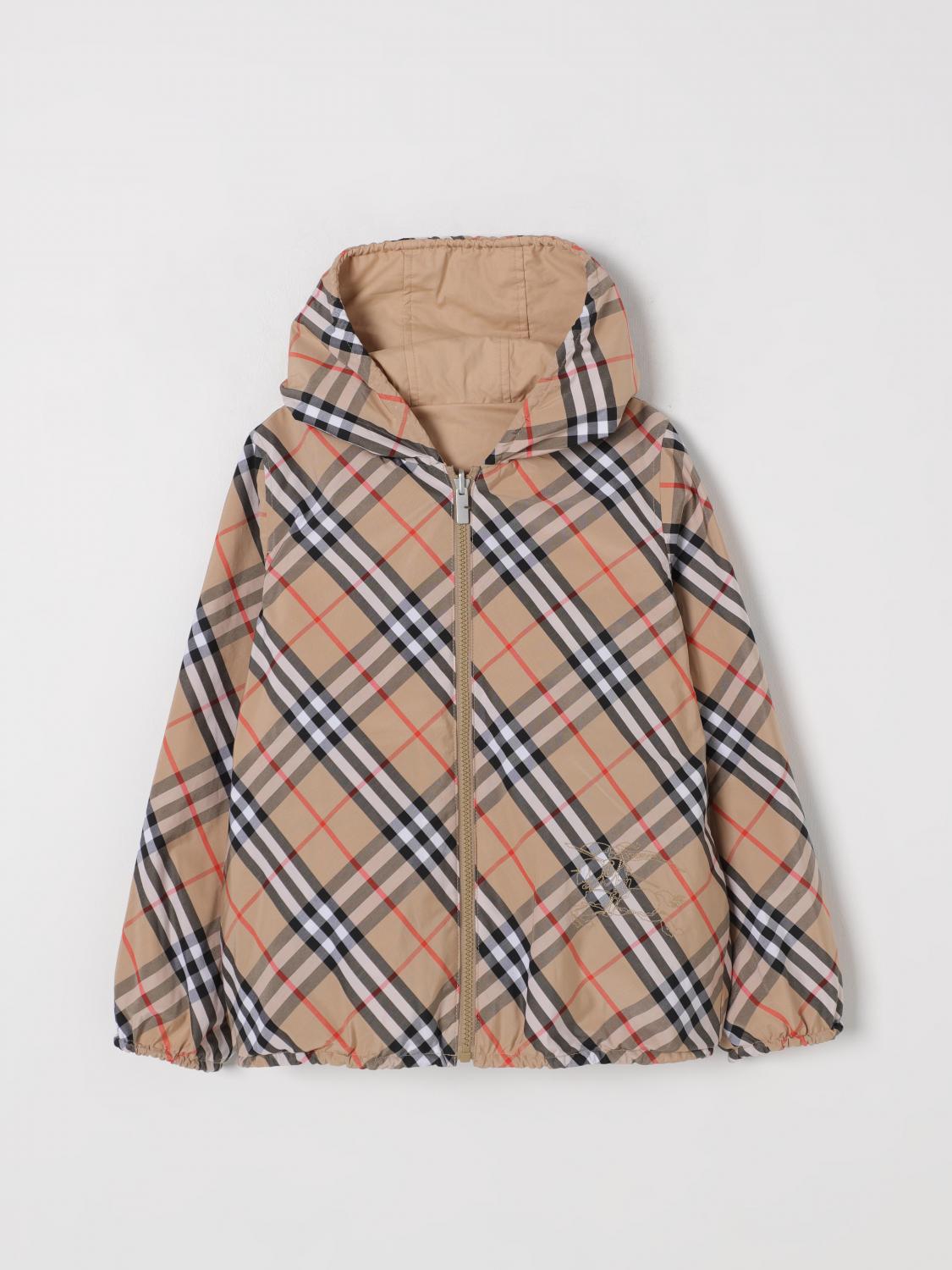 BURBERRY JACKET BURBERRY KIDS COLOR SAND G49506054