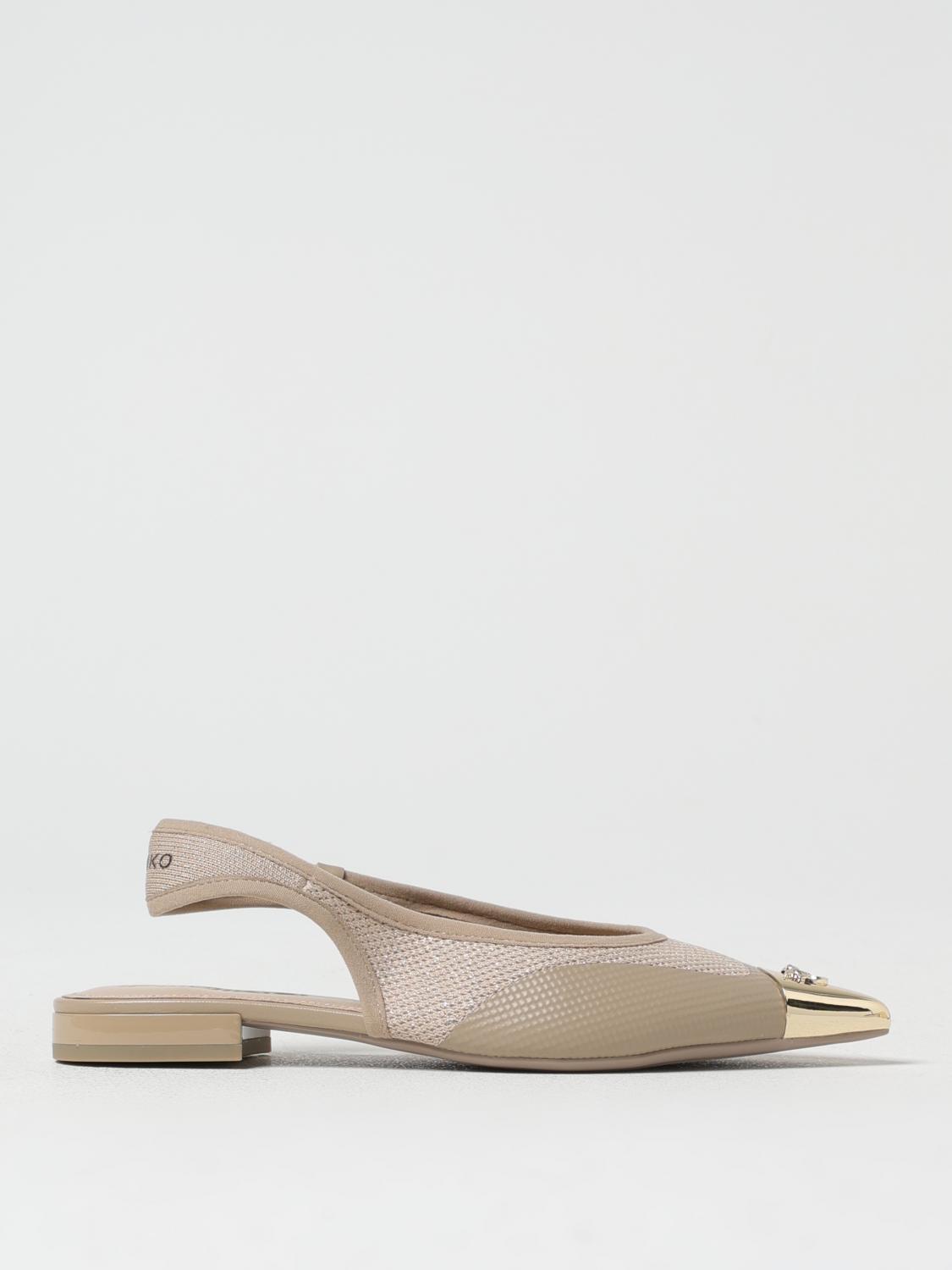 PINKO BALLET FLATS PINKO WOMAN COLOR SAND G49538054