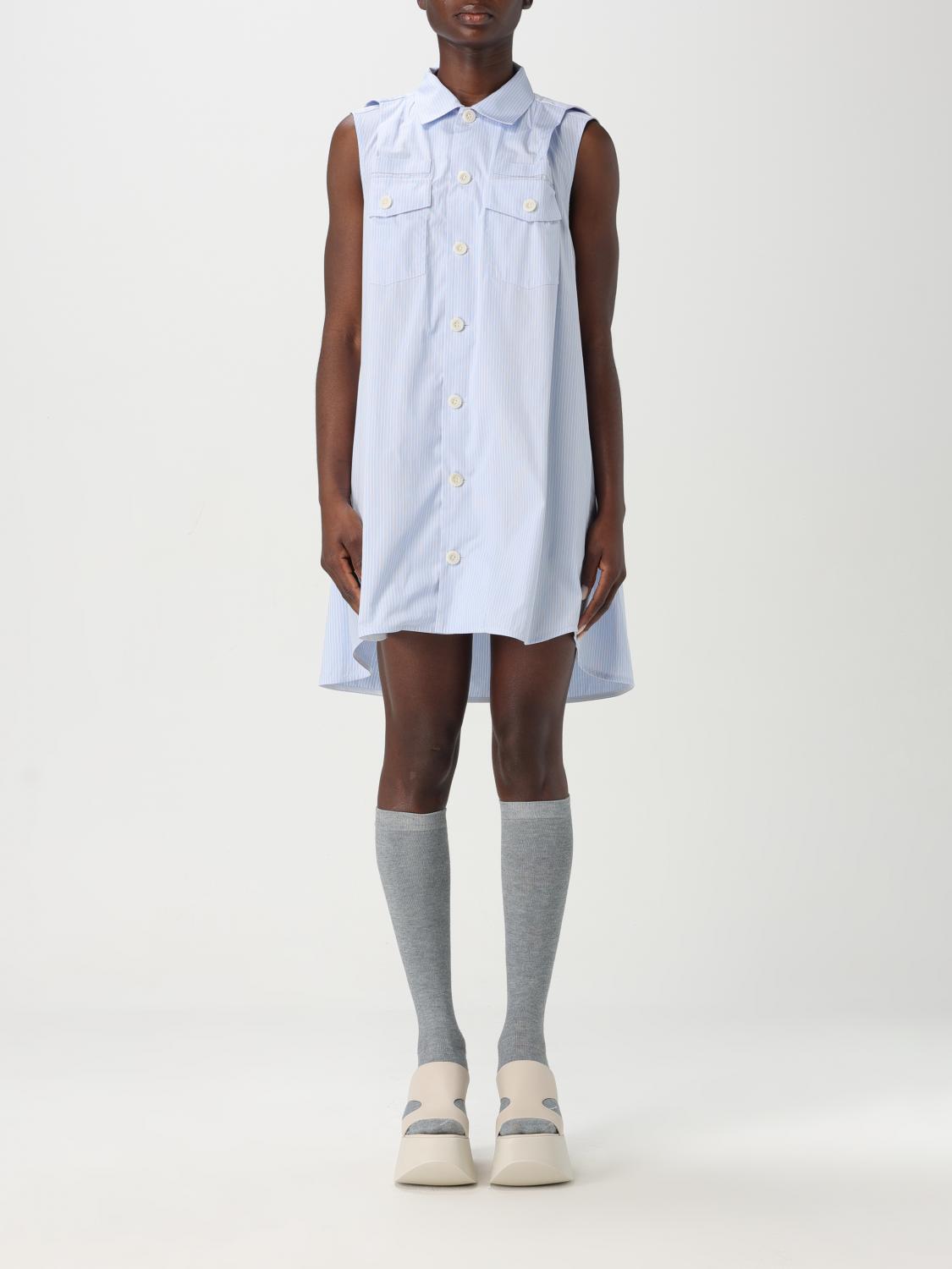 SACAI DRESS SACAI WOMAN COLOR BLUE G49554009