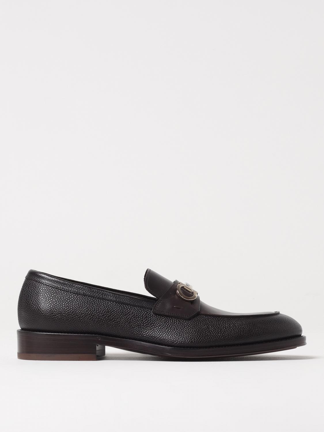 Ferragamo Loafers Men Color Brown In Brown