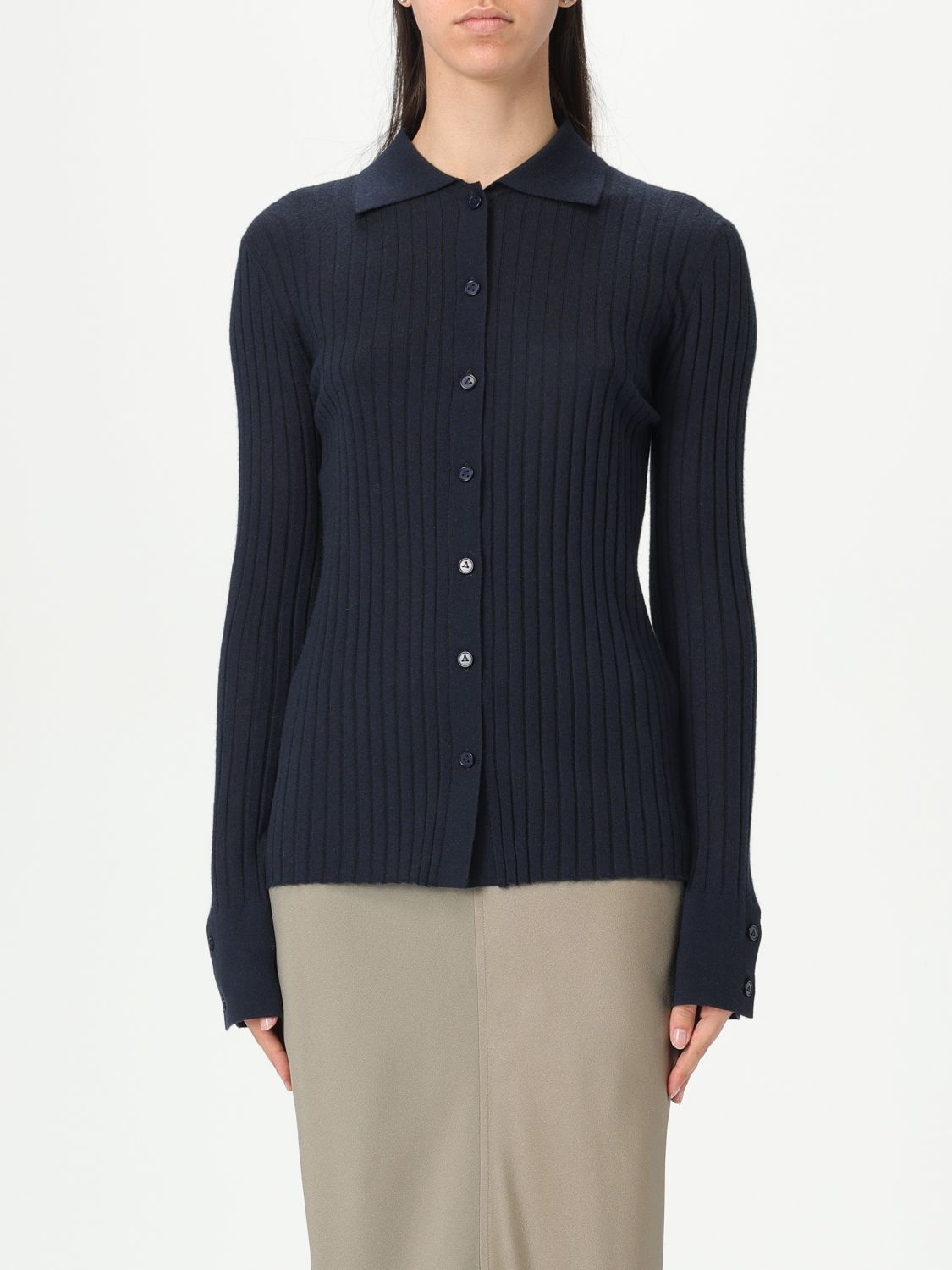 Lisa Yang Cardigan  Woman Color Blue