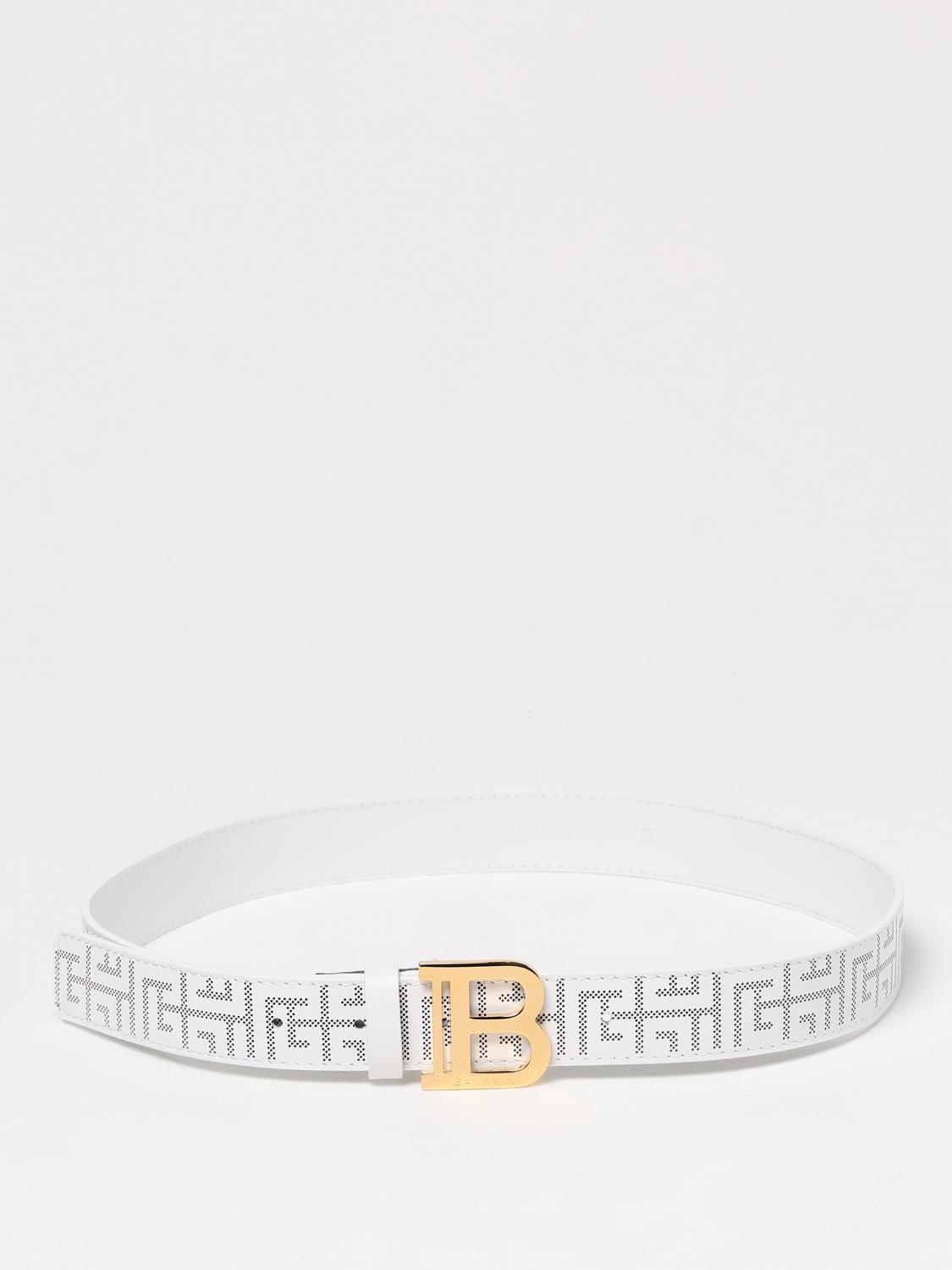 Balmain Belt Kids  In White