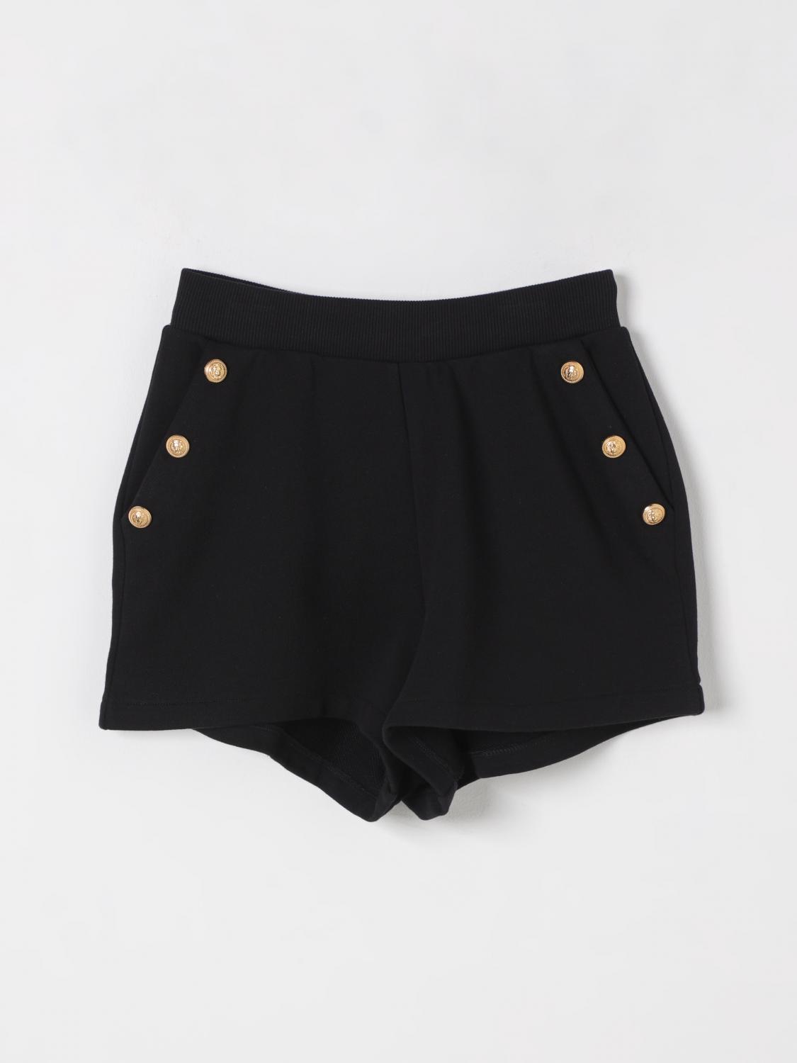 BALMAIN SHORT BALMAIN KIDS COLOR BLACK G49592002