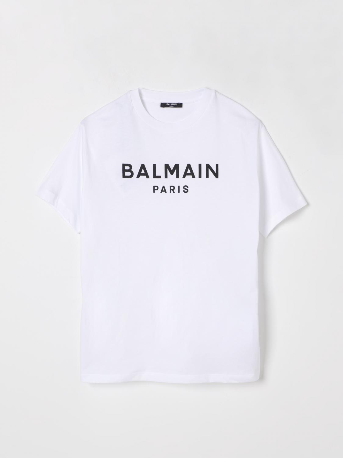 BALMAIN T-SHIRT BALMAIN KIDS COLOR WHITE G49593001