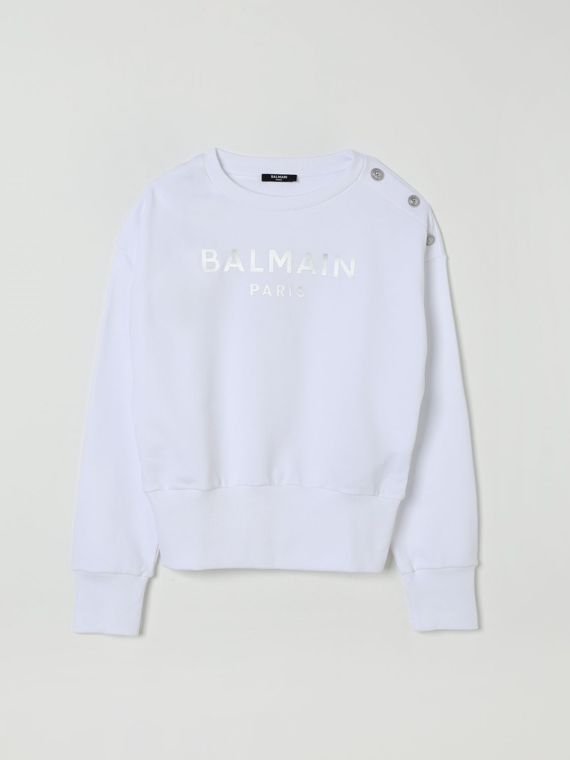 Balmain Sweater  Kids Color White In White