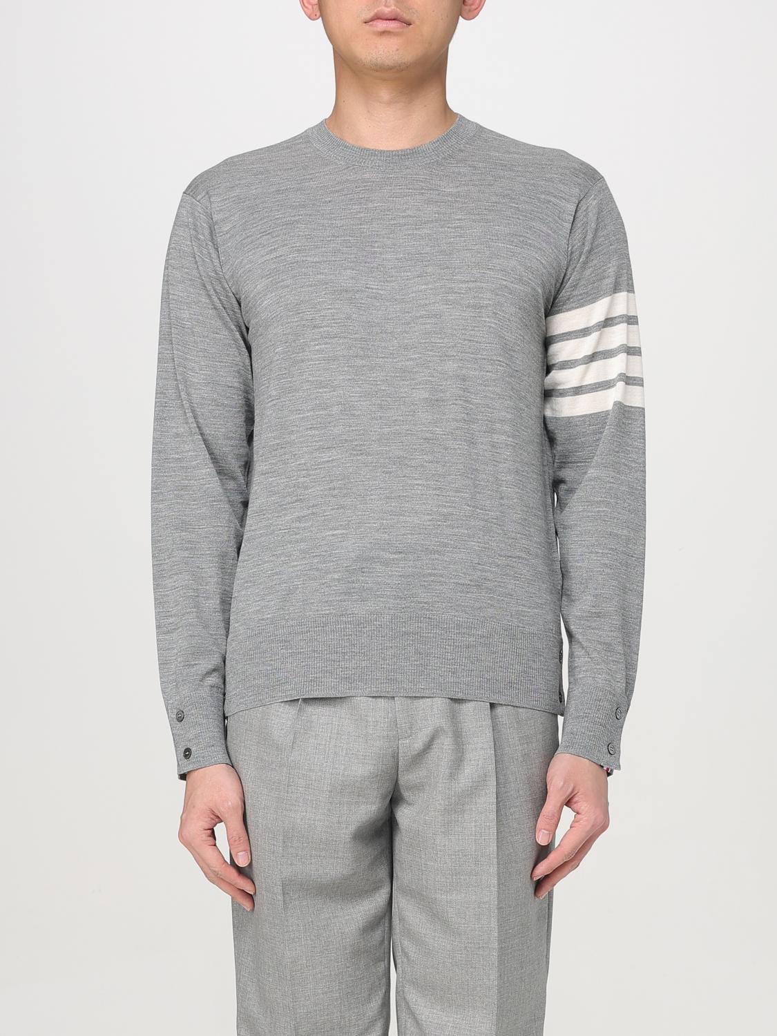 Thom Browne Sweater Men Color Grey In Grey