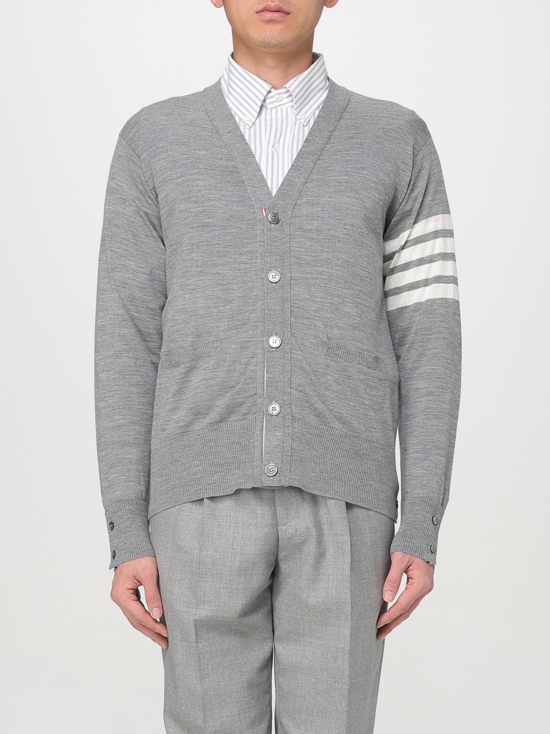 Thom Browne Sweater Men Color Grey In Grey