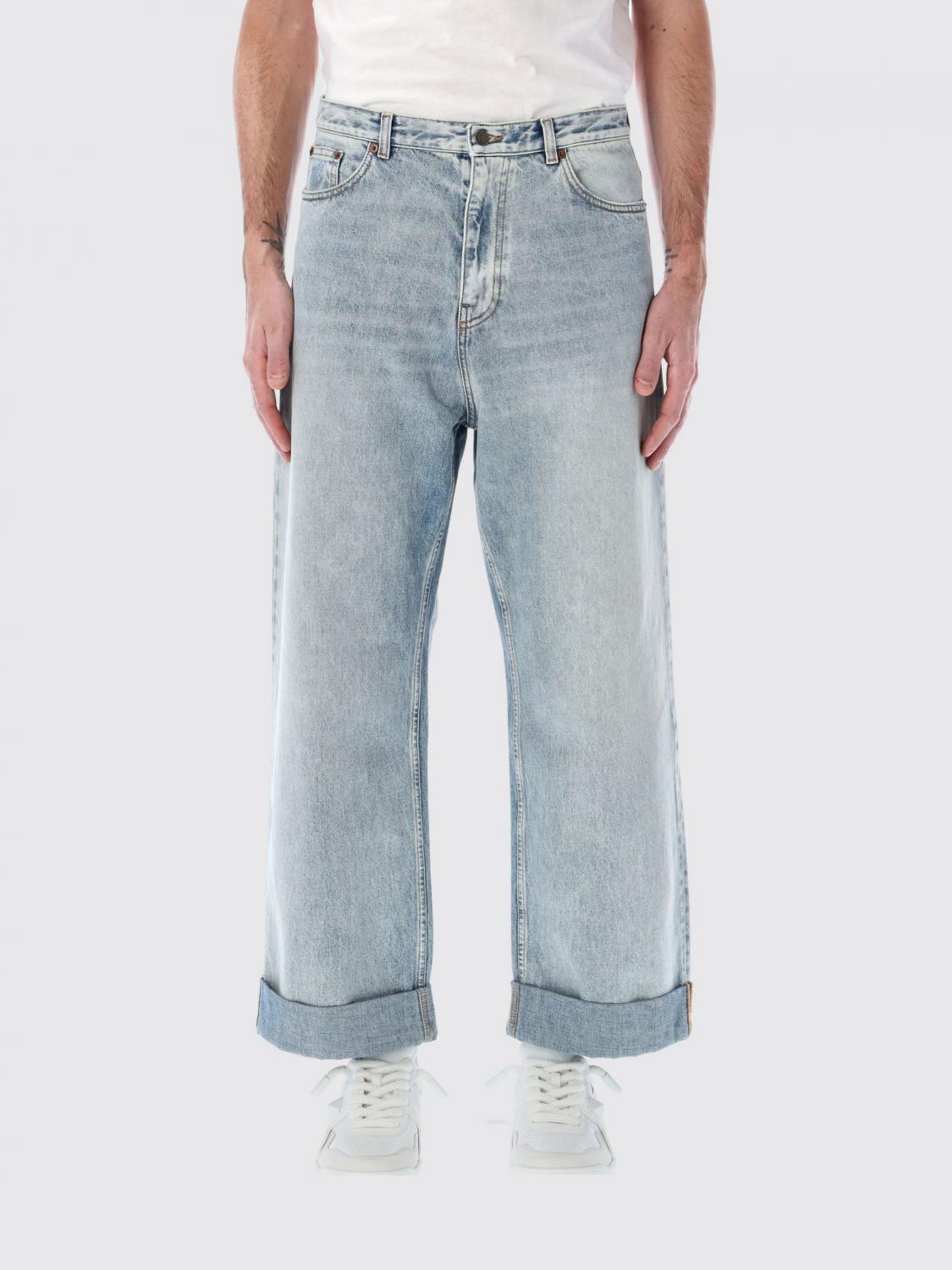 VALENTINO VALENTINO Jeans Men color Blue　VALENTINO ジーンズ メンズ カラー ブルー
