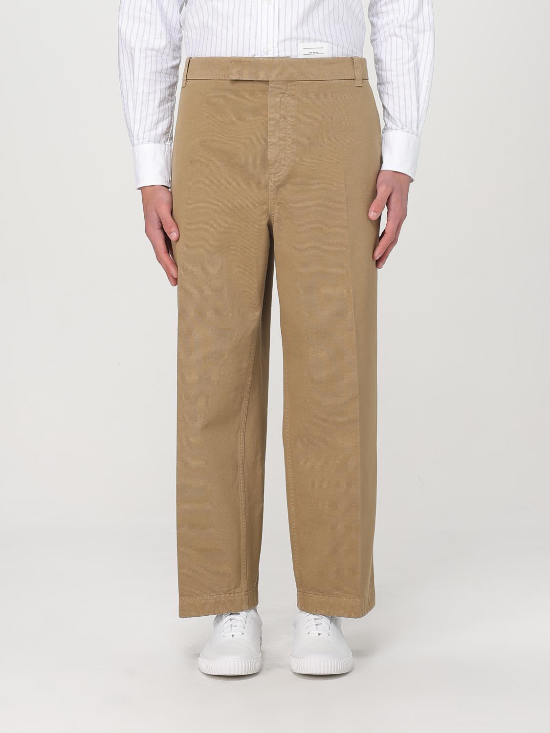 Thom Browne Pants Men Color Camel In Camel