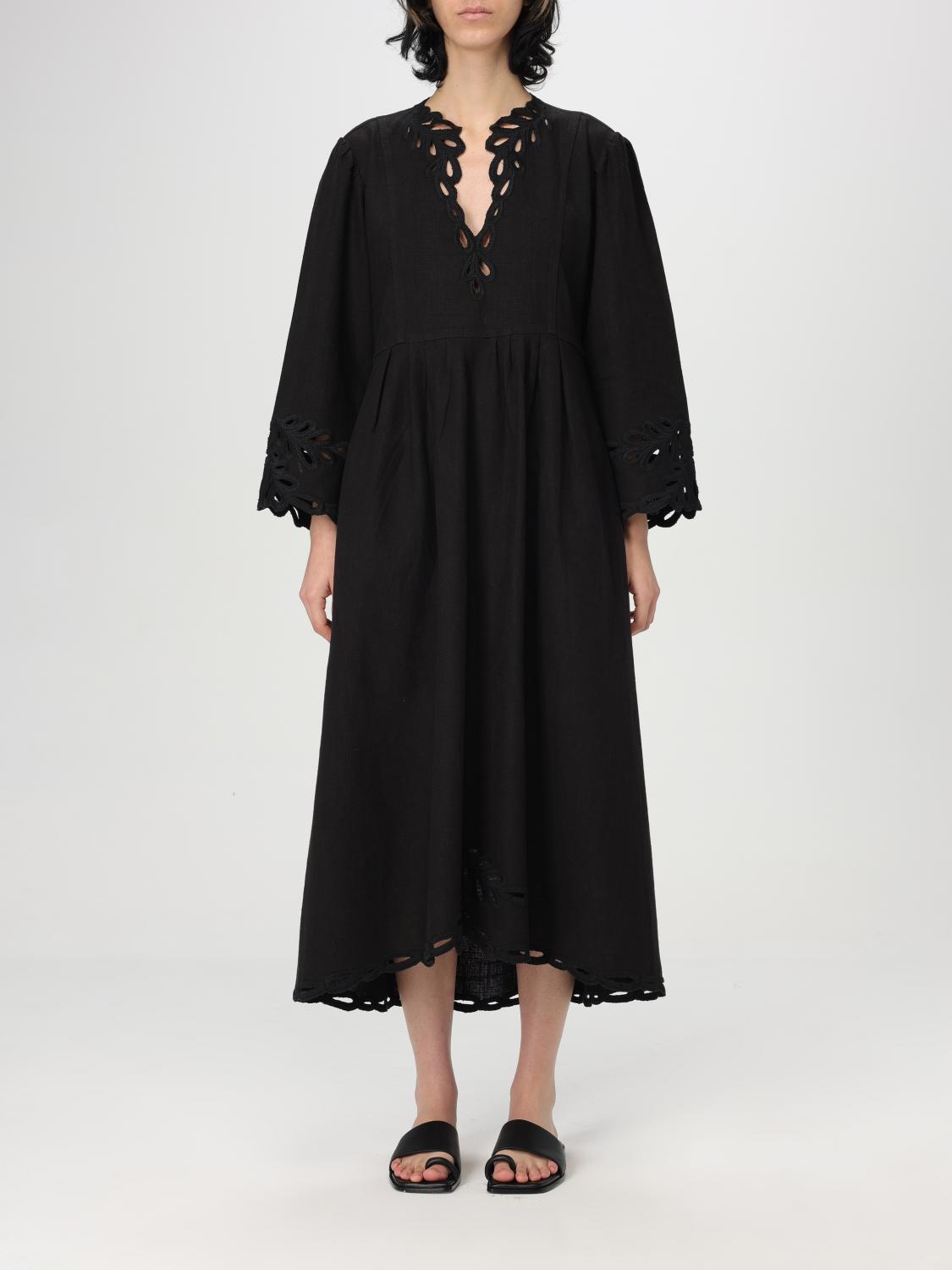 Shop Isabel Marant Étoile Dress Isabel Marant Etoile Woman Color Black