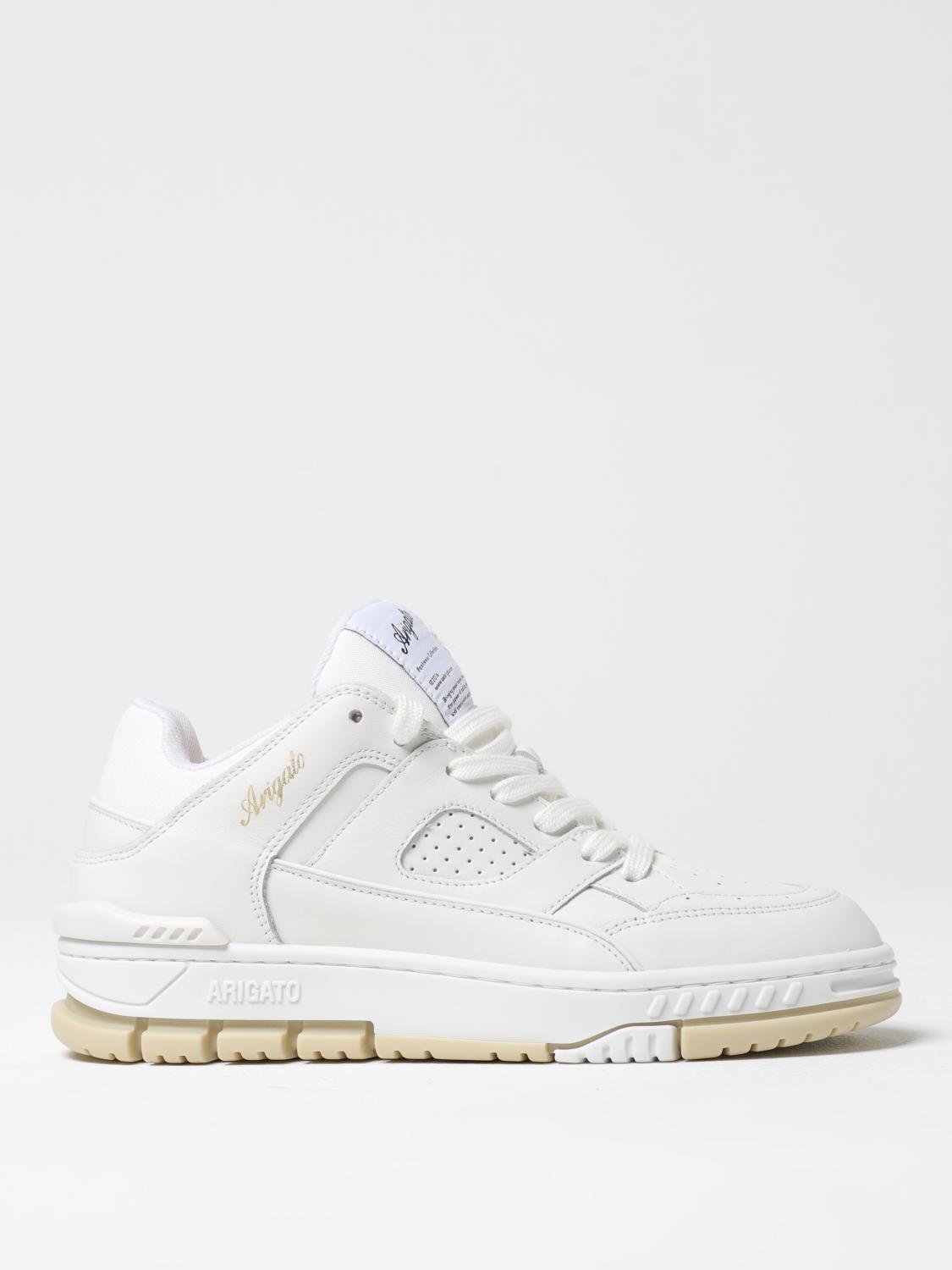 Axel Arigato Perforated Round Toe Sneaker With Recycled Dustbag In White