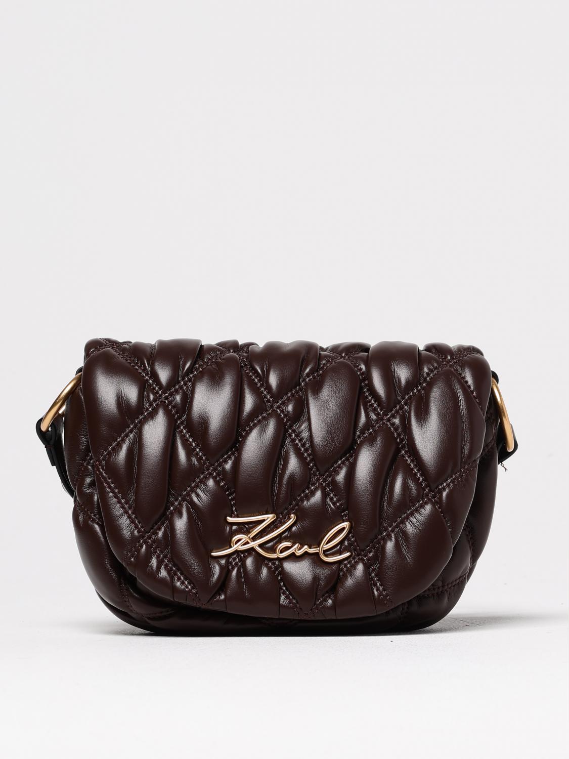 Karl Lagerfeld Mini Bag Woman Color Brown In Brown