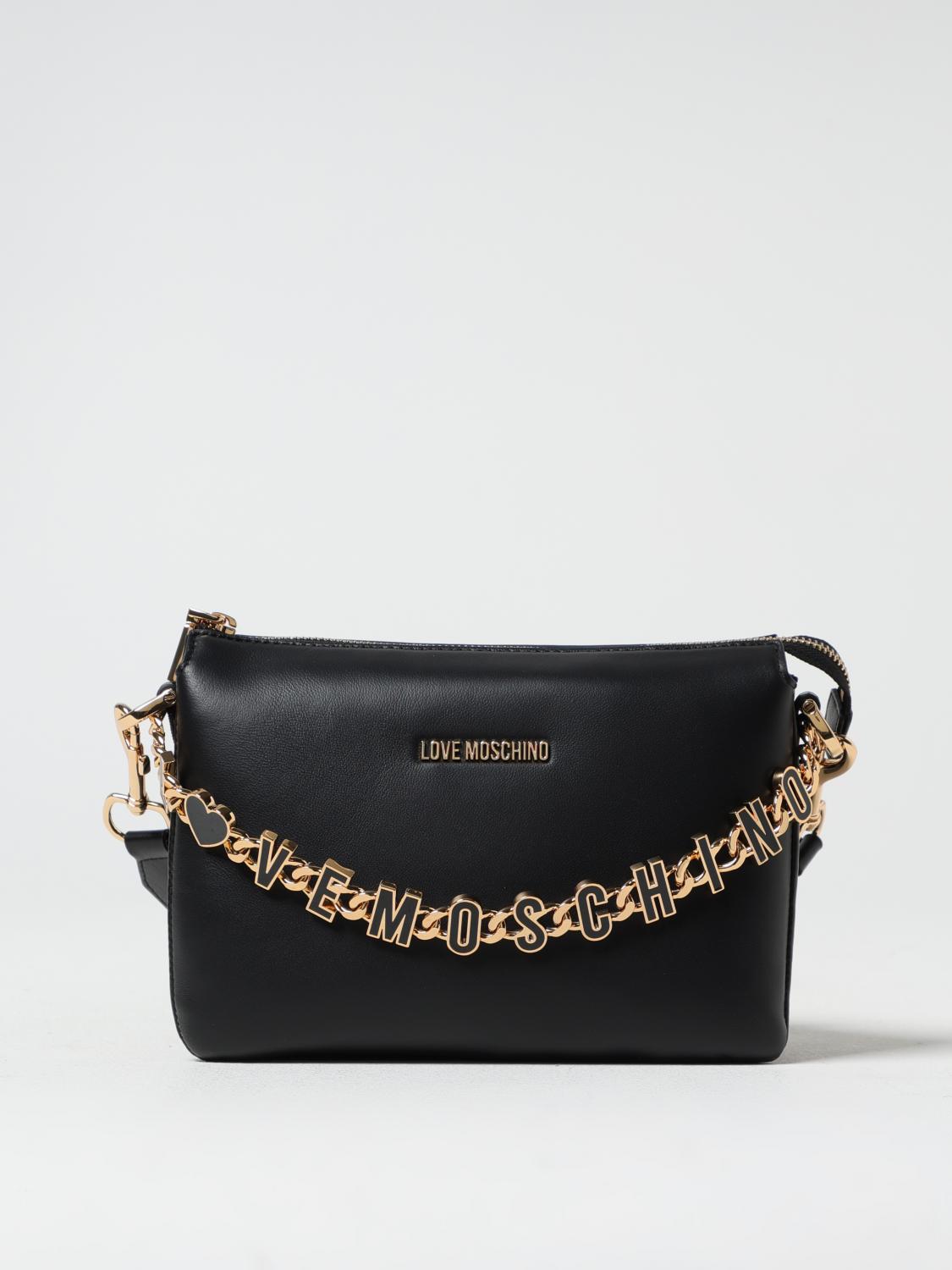 Shop Love Moschino Mini Bag Woman Color Black