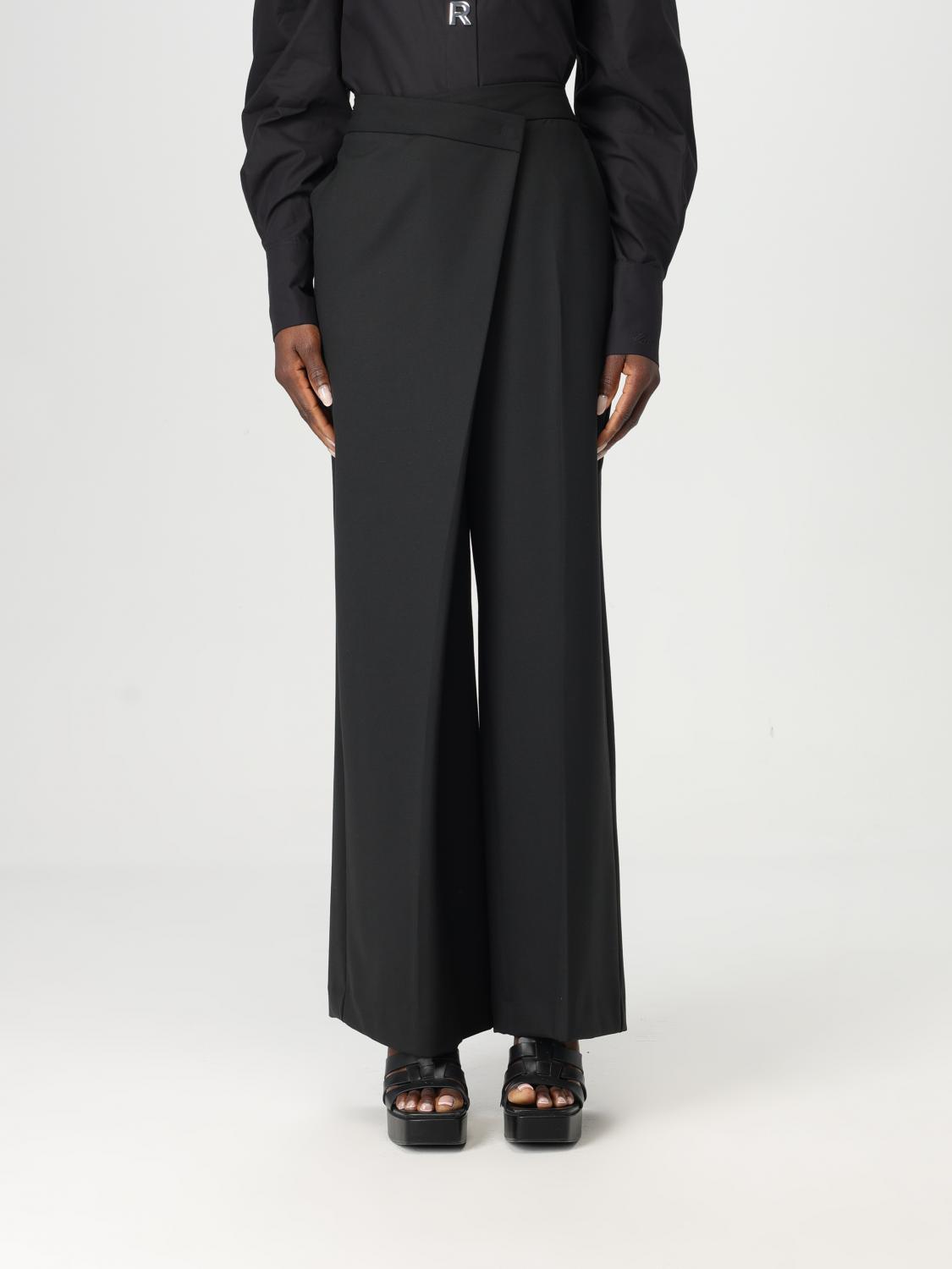 Shop Karl Lagerfeld Pants Woman Color Black